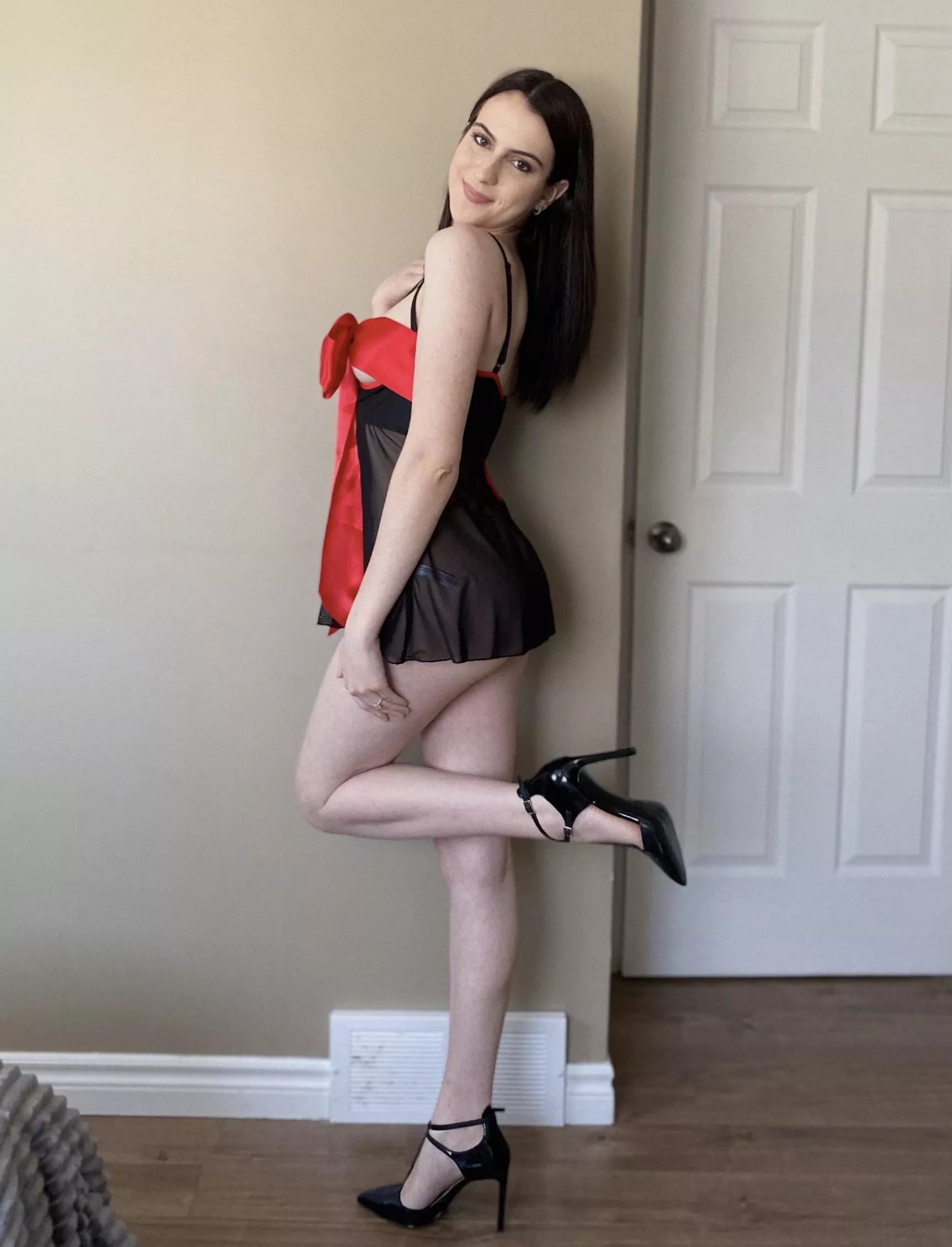 Wanna work your way up from my heels?