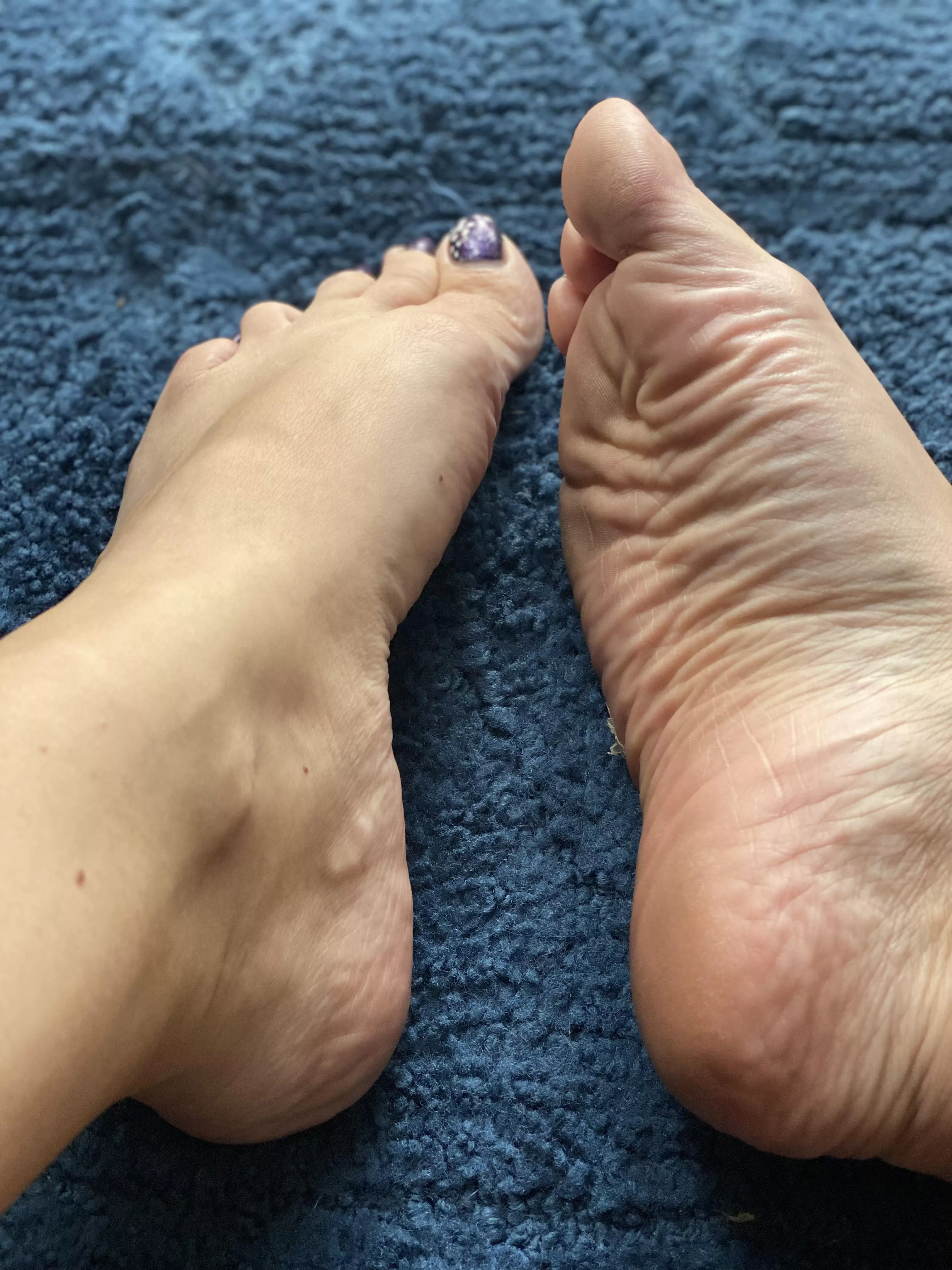 Want to clean my dirty feet?