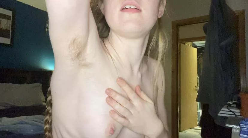 Want to lick my smelly armpits?