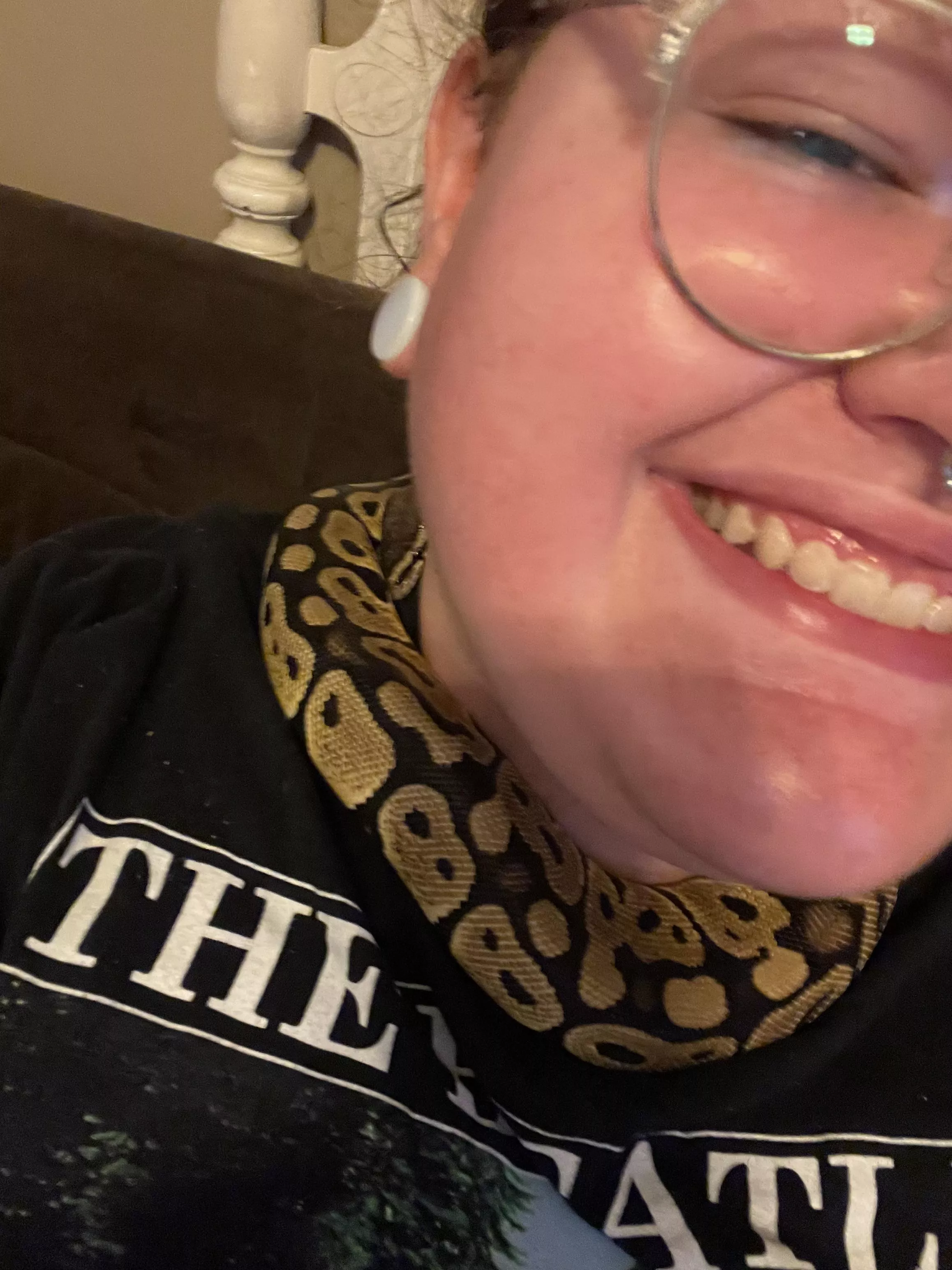 Warning: Snake ðŸ me and my new friend ðŸ¥º