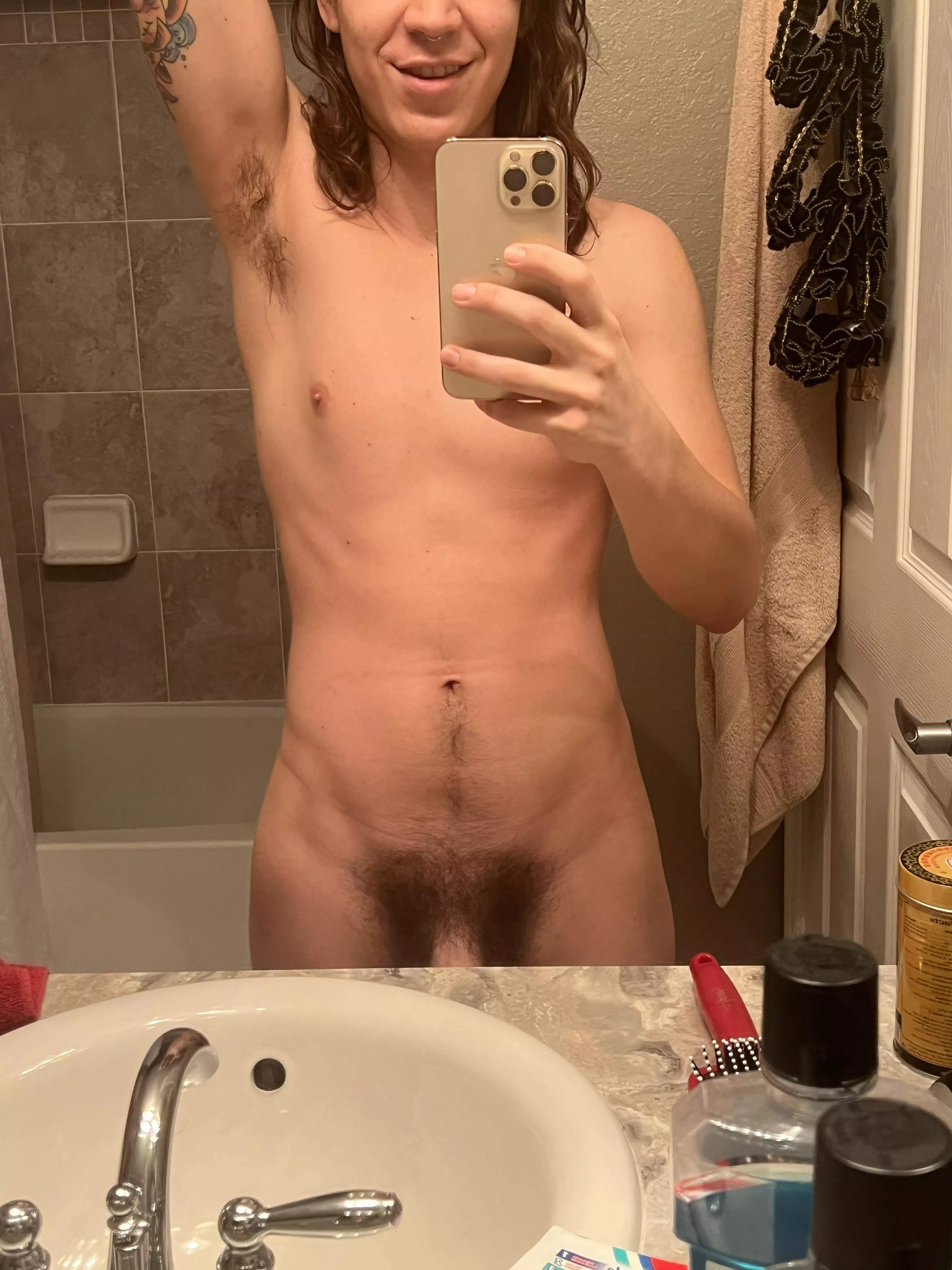 Was told to post my pubesâ€¦what do yâ€™all think?