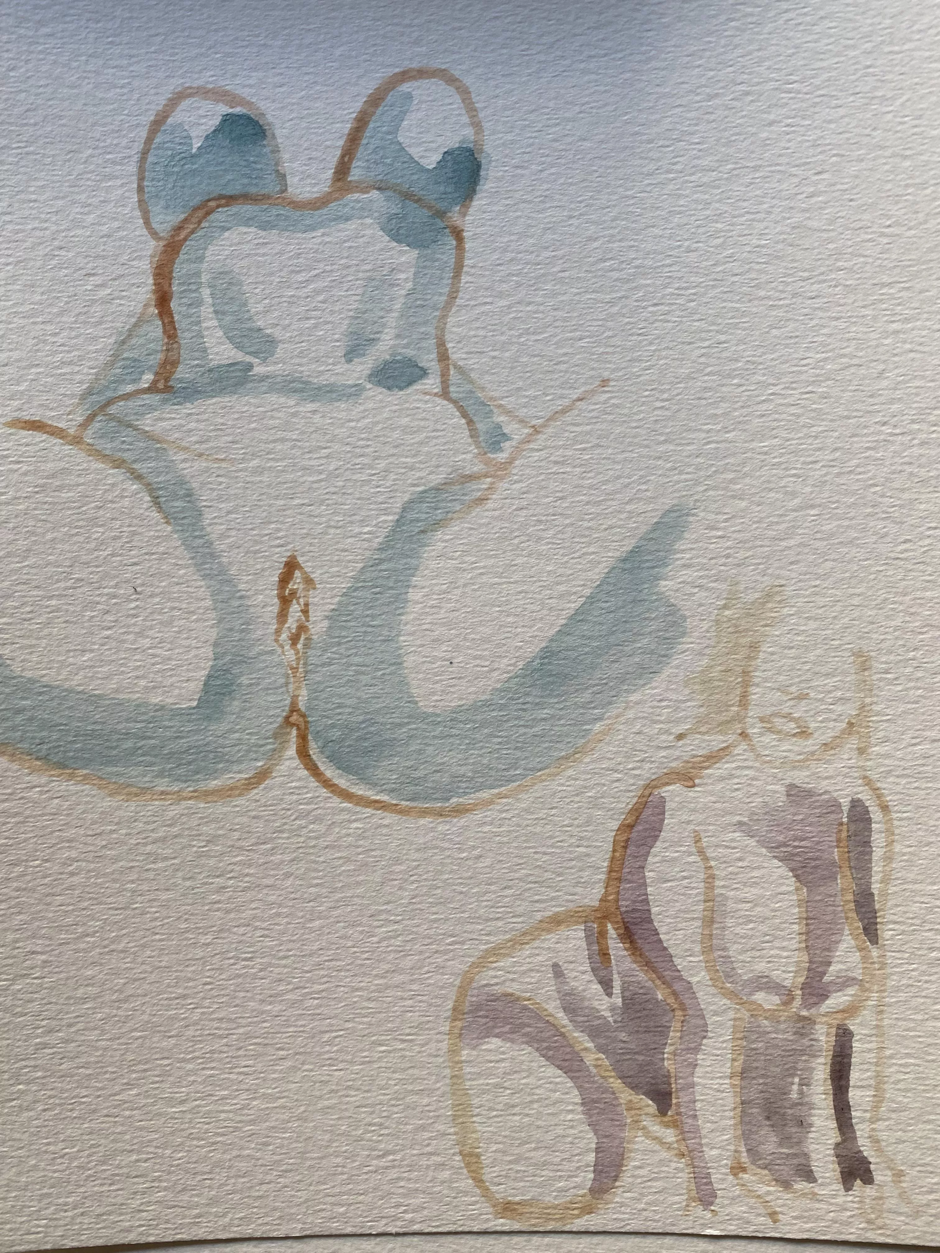 Watercolor nudes by me