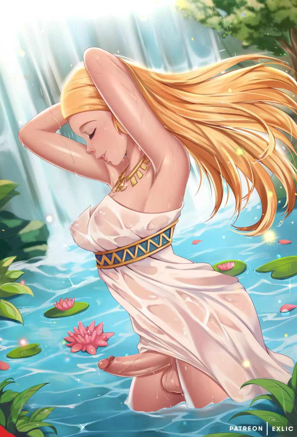 Waterfall Beauty (Exlic) [The Legend Of Zelda]