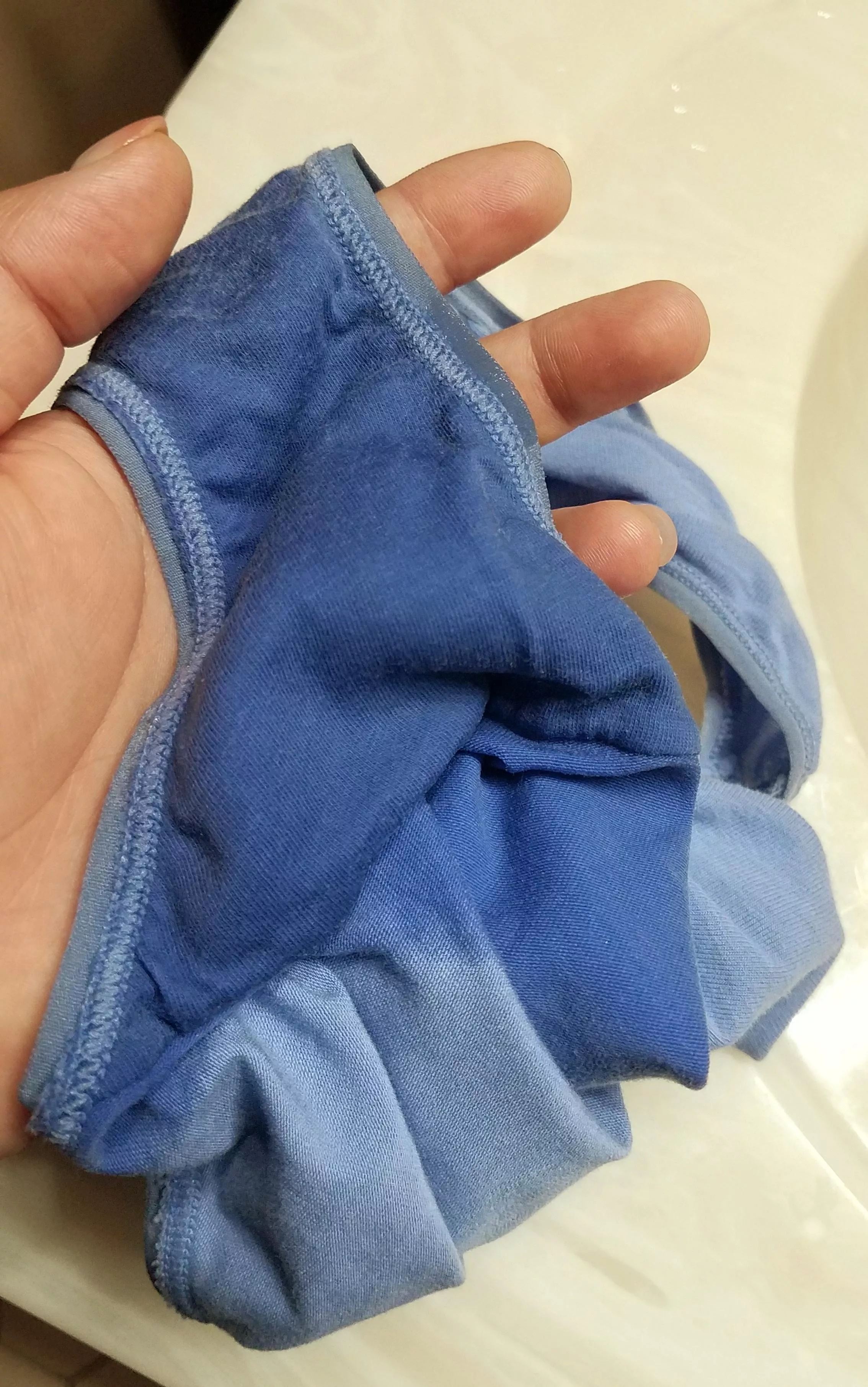 Welp, that's the last time I don't put down a towel before my nightly masturbation sess