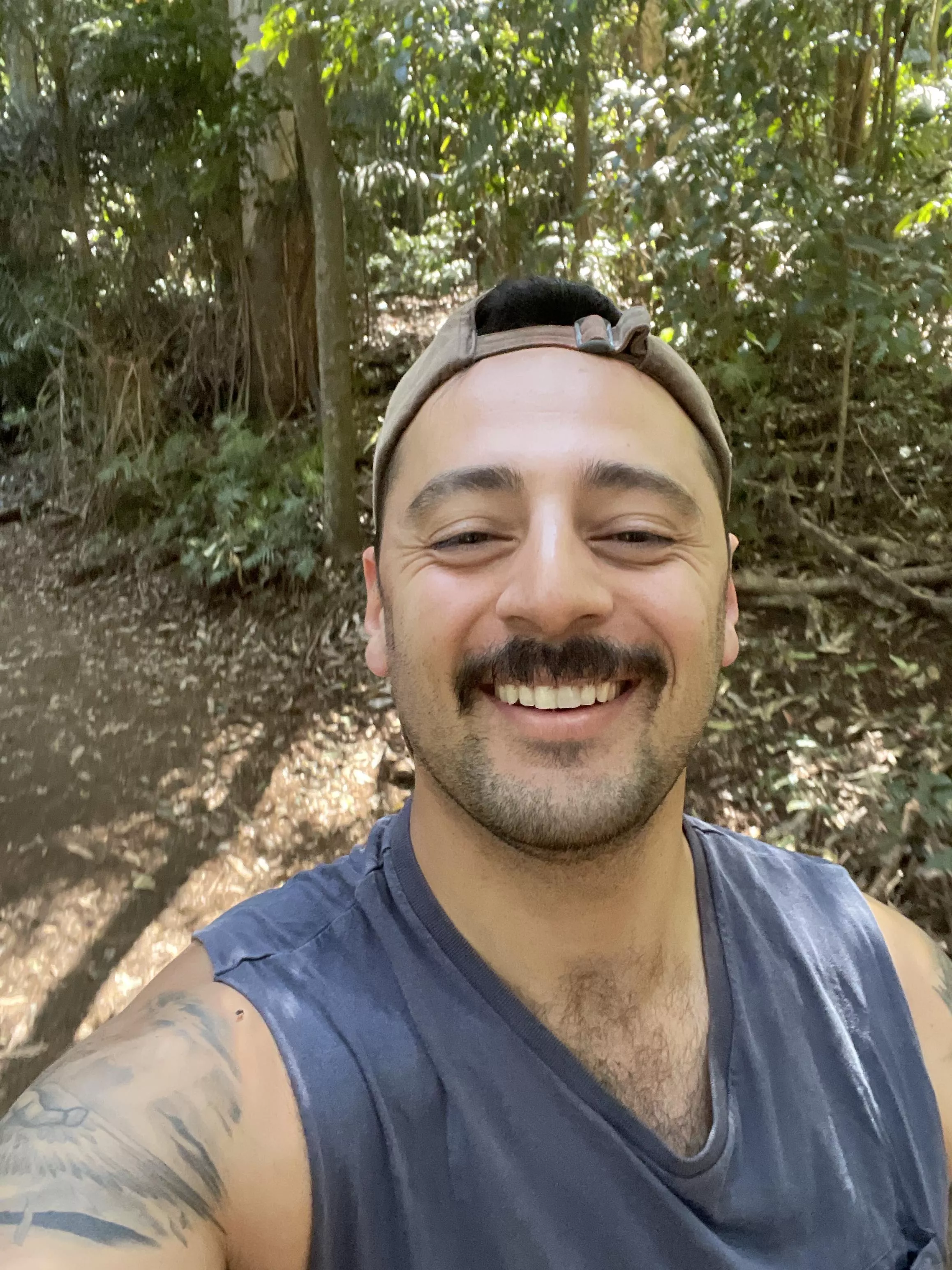 Went for a hike this morning cause I was feeling down. Feel so much better being in nature! Love all you guys!