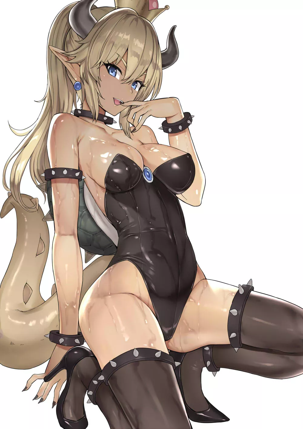 Wet Bowsette (Hakaba) [Mario]