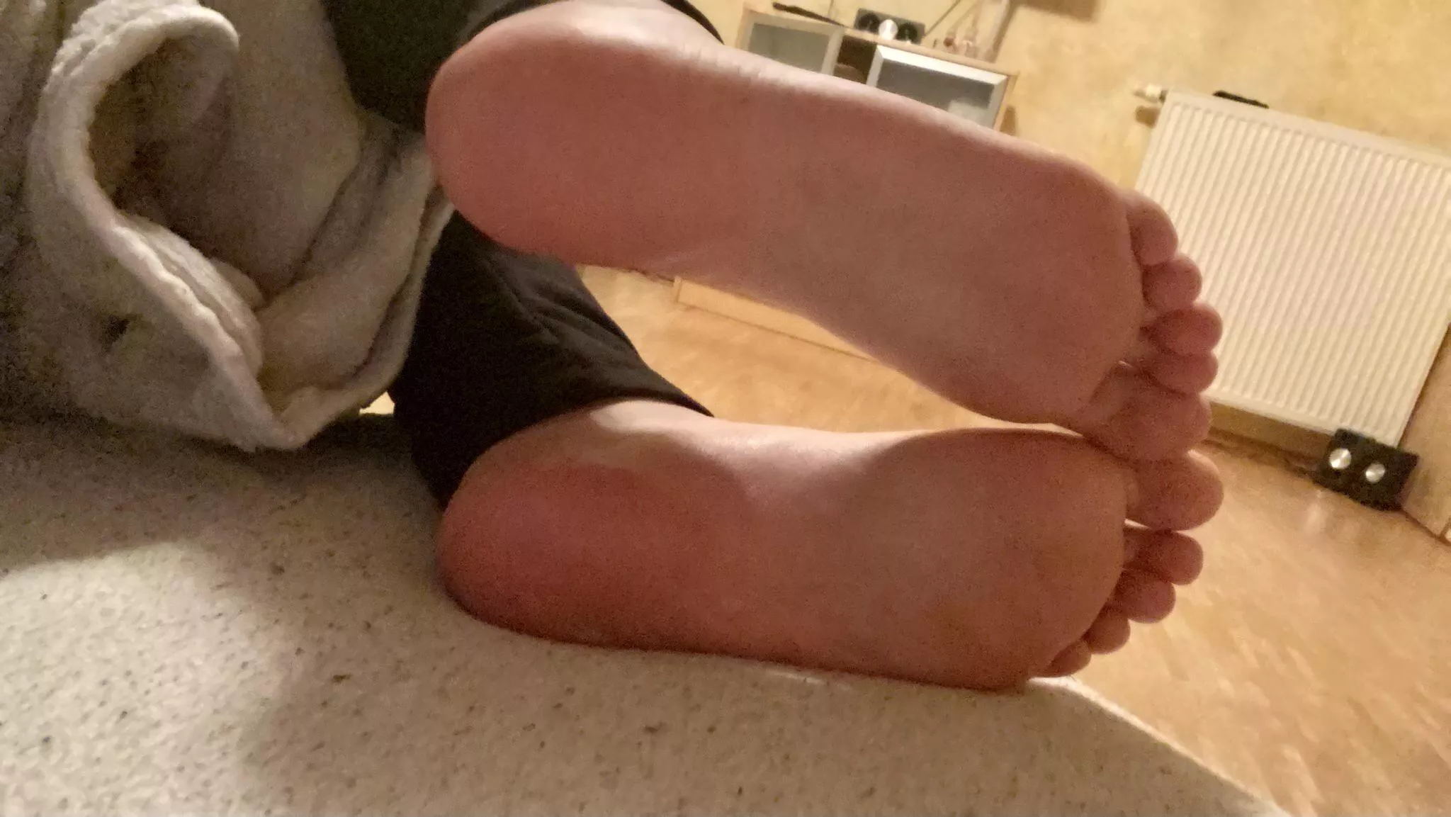 What do you think about my gf’s soles?