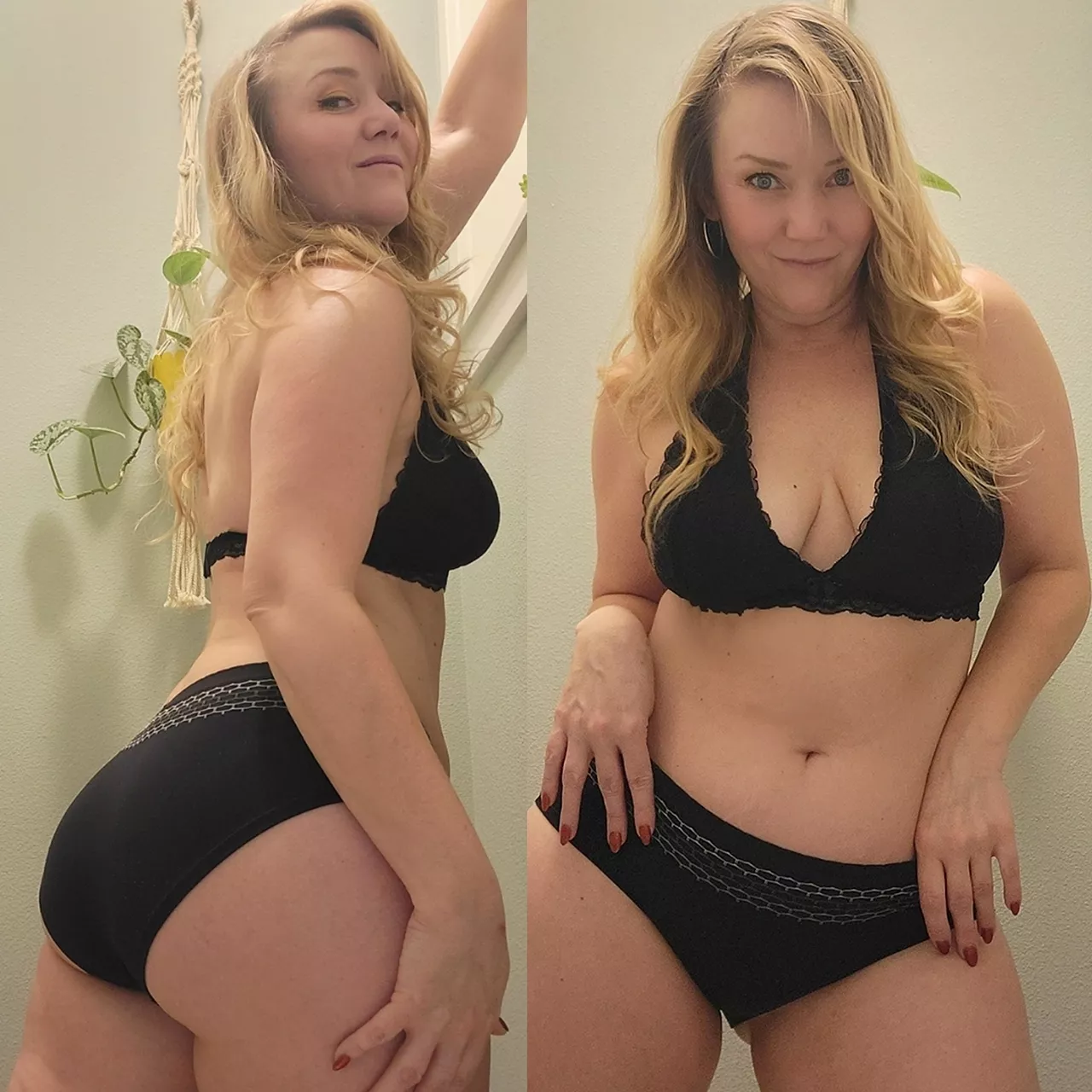 What do you think? Nice curves for a 48 year old Mom?