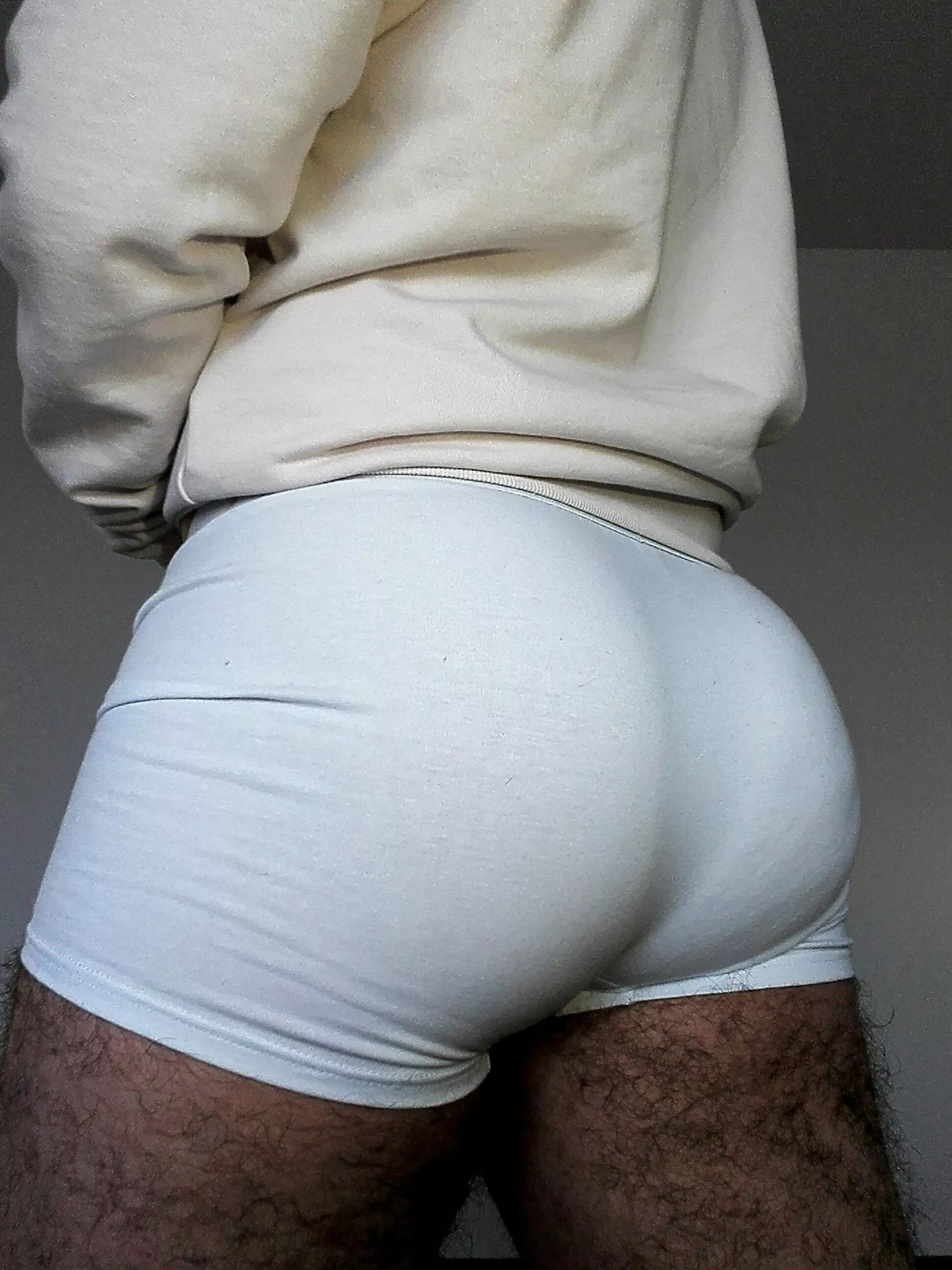 What do you think of me in white underwear?:)