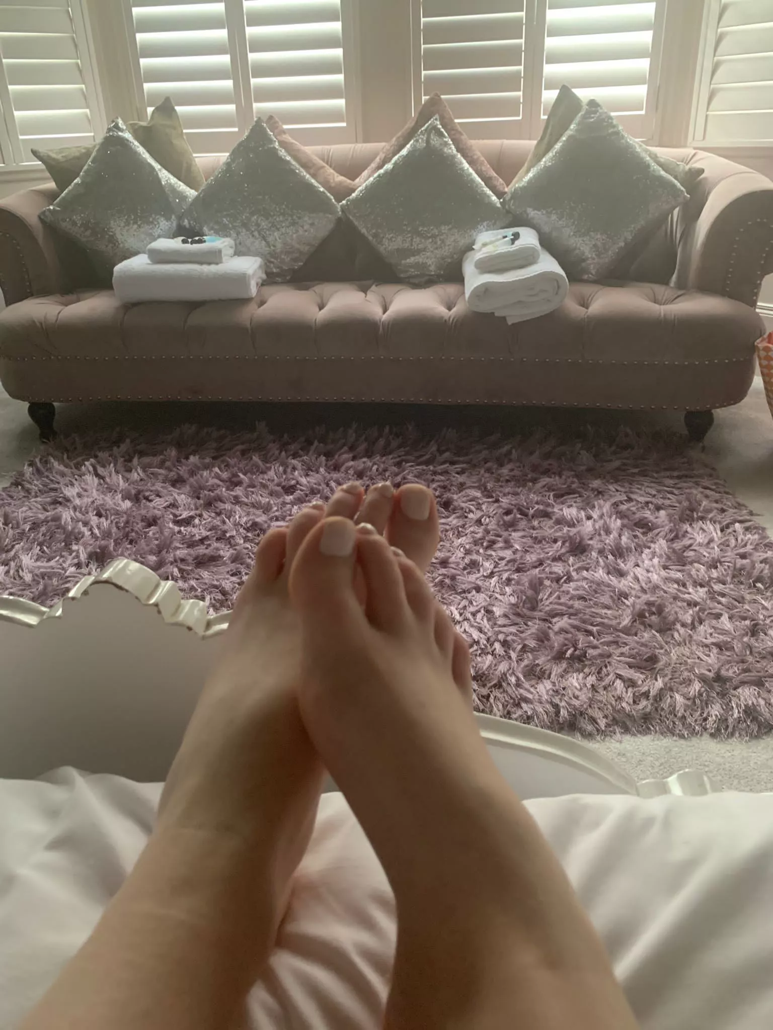 What do you think of my feet?