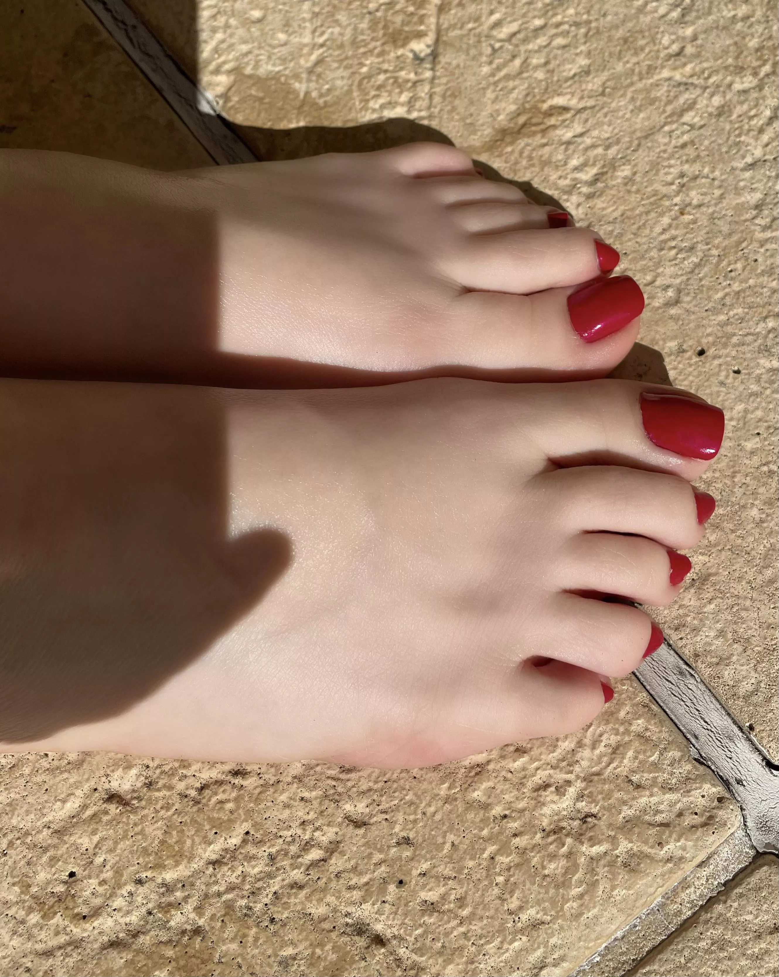 What do you think of my post workout toes? Donâ€™t they look delicious