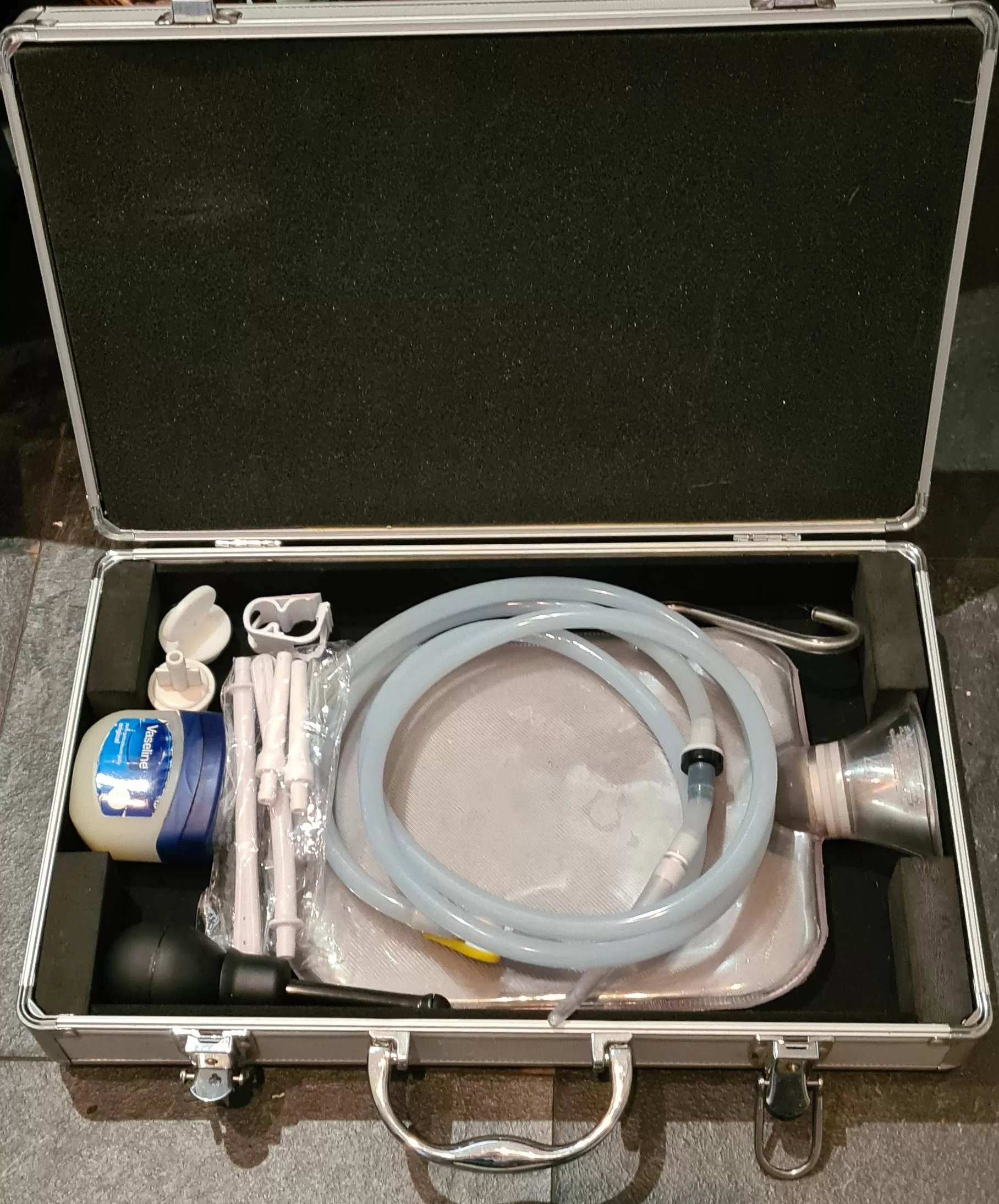 What does your enema kit contain? Looking for inspiration for new additions! What's yours?