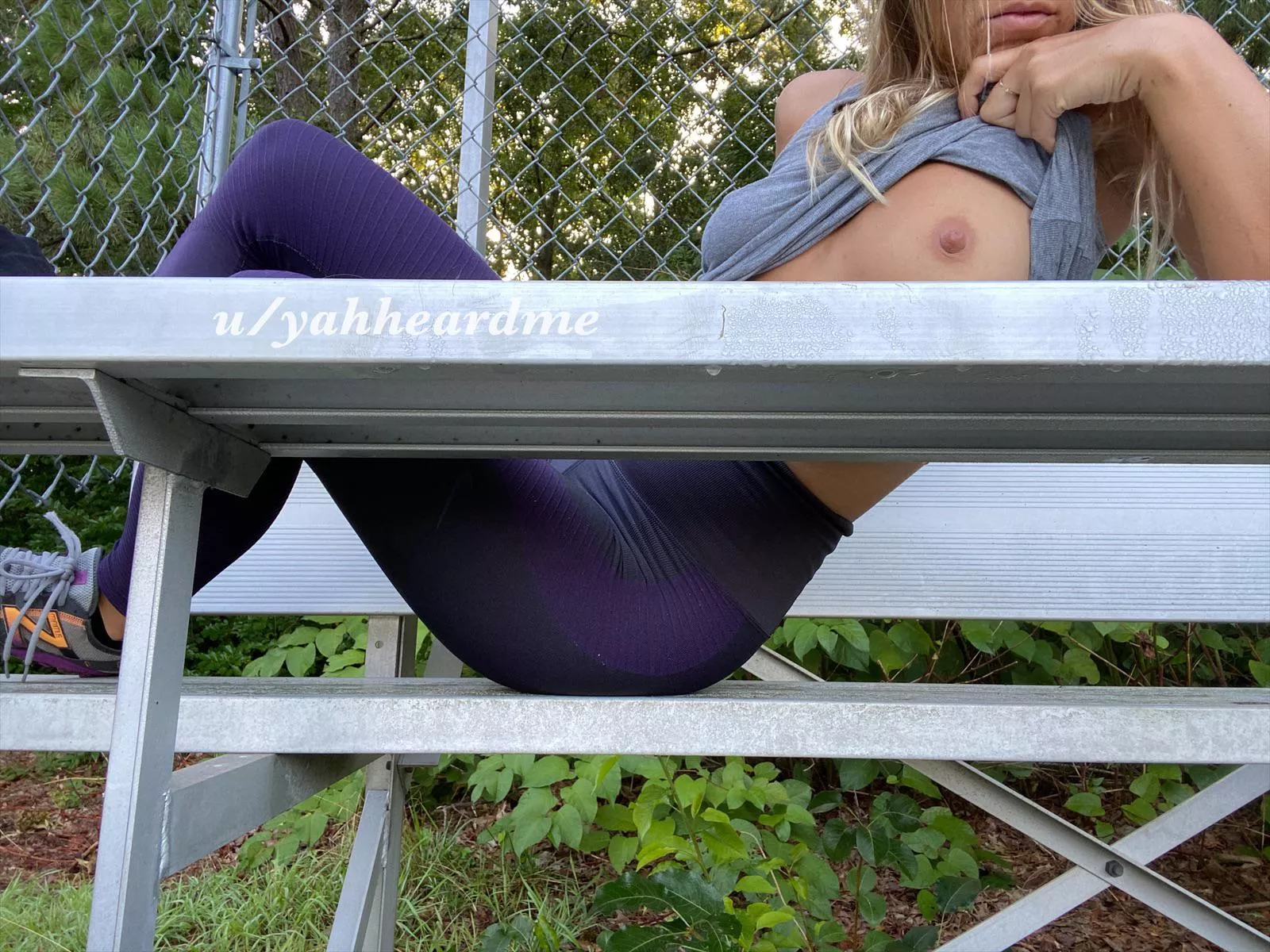 What it looks like when you get benched [F]