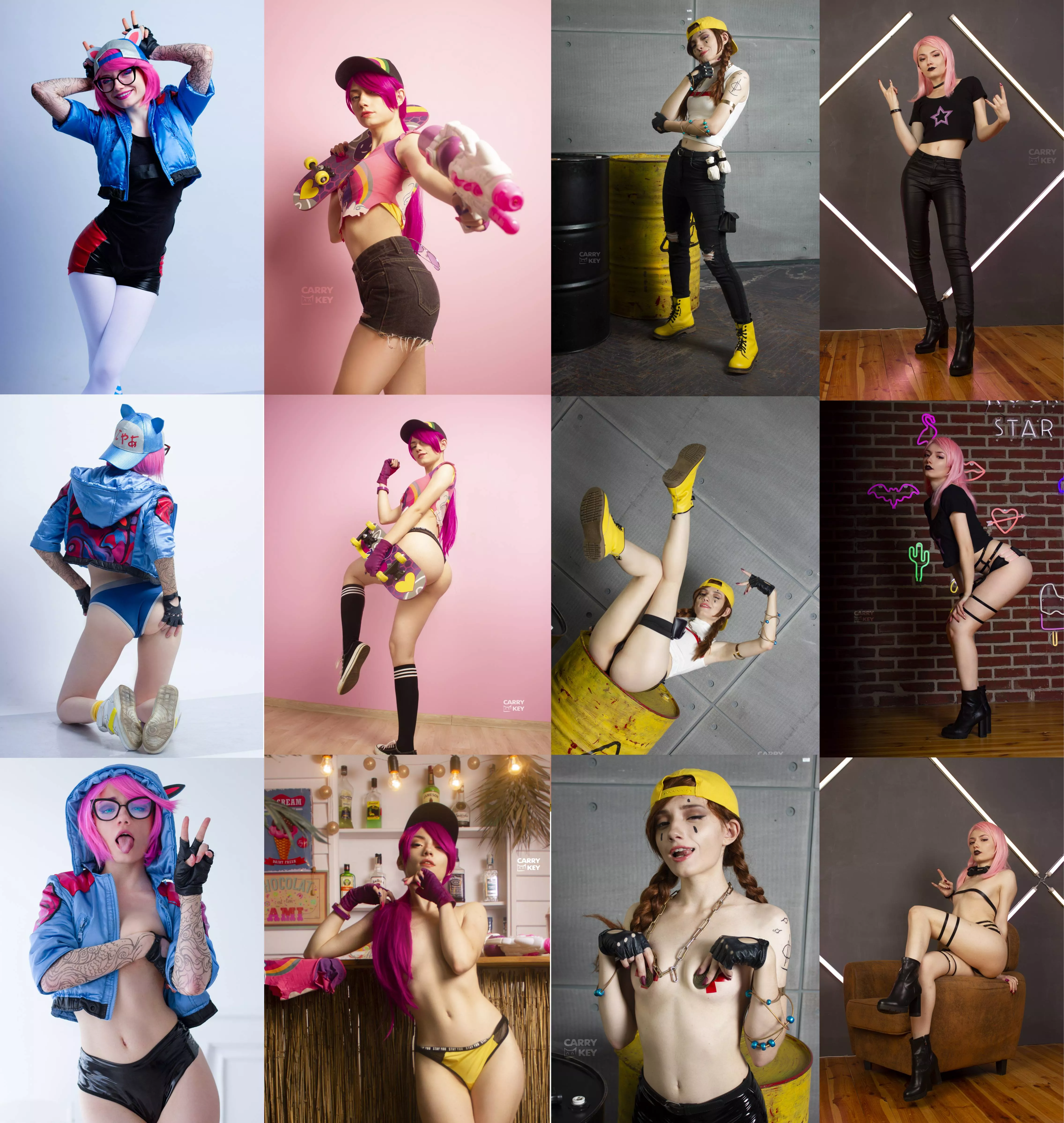 What skin your favorite? ^^ cosplay by CarryKey