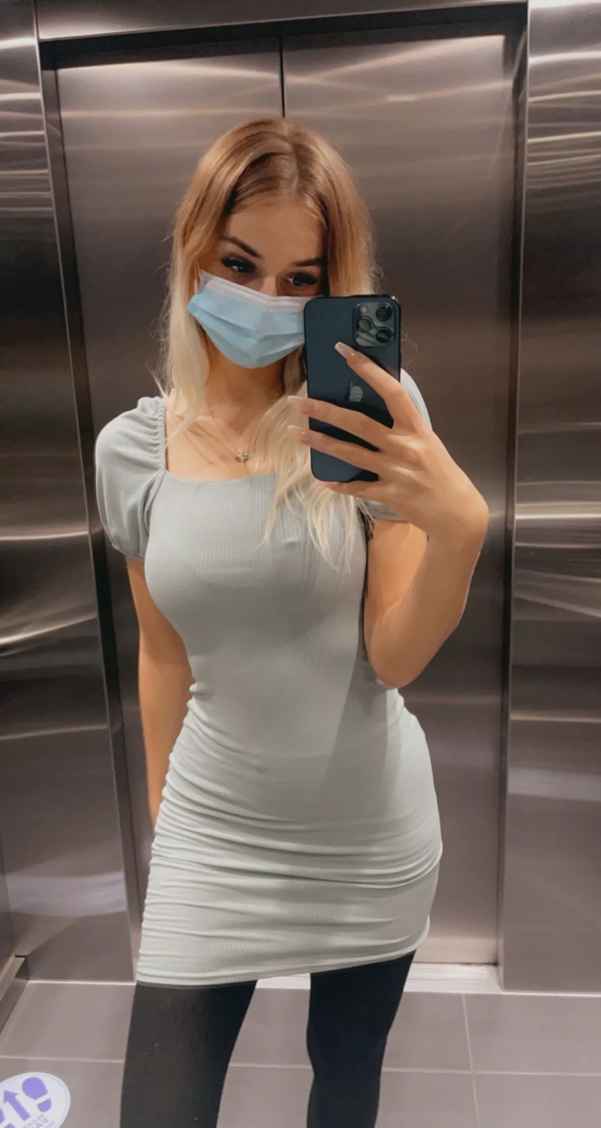 What would you do if you saw me in the elevator looking like this?