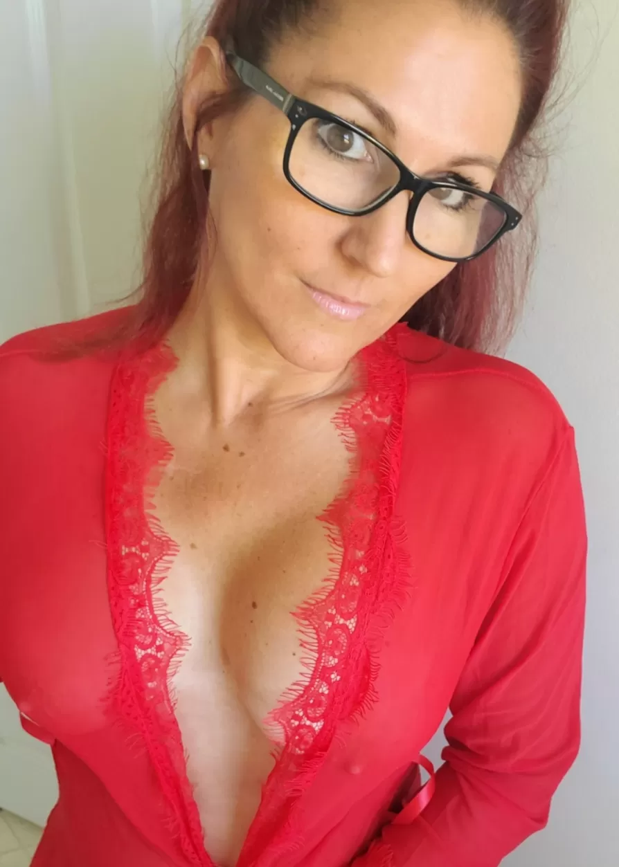 When you want to tell him what you want, without saying it...RED LINGERIE