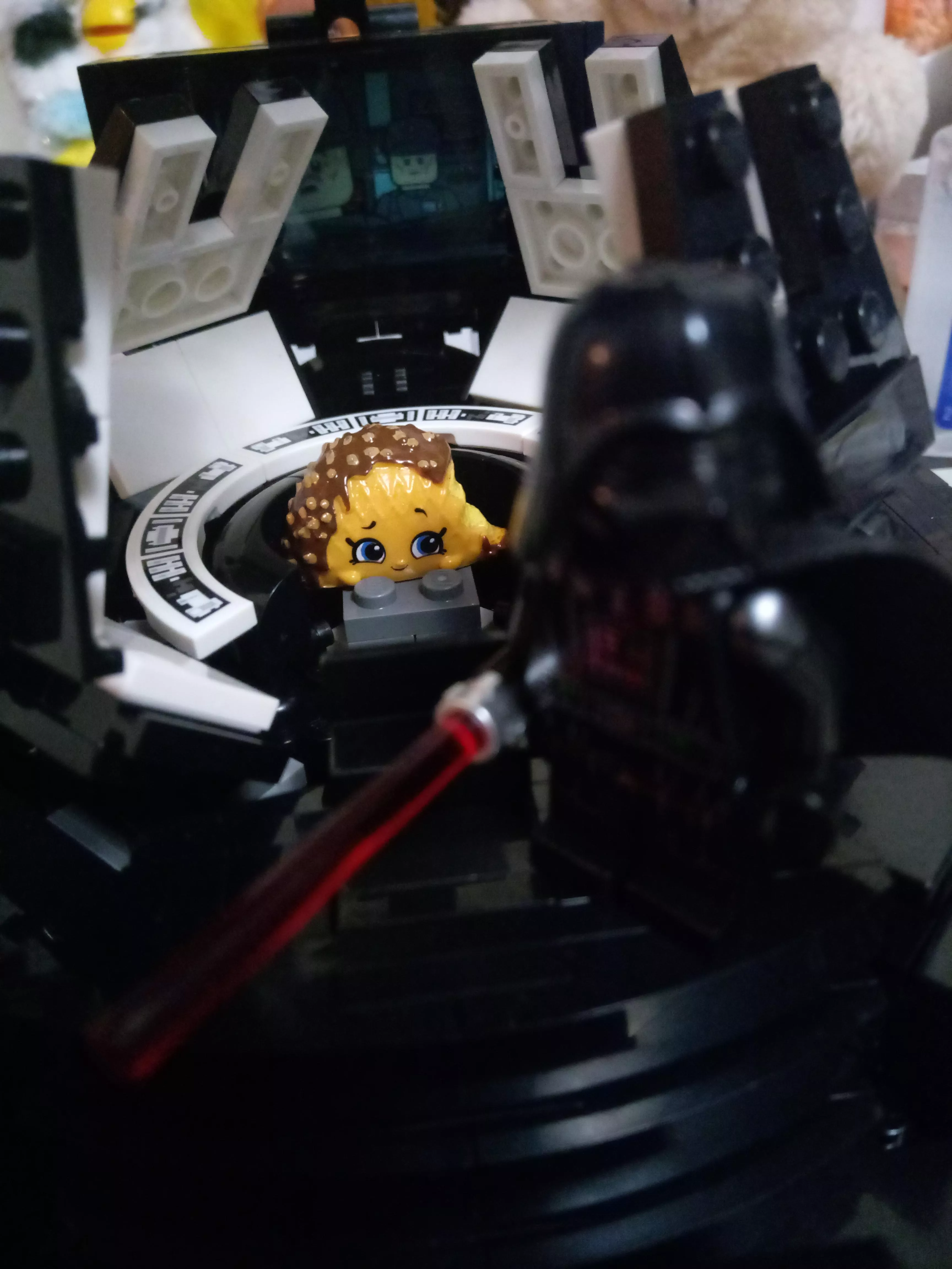 When Your Bunny Gives You a Star Wars Lego Set for Your Birthday and She's Already Given You a Chibi Choco Taco