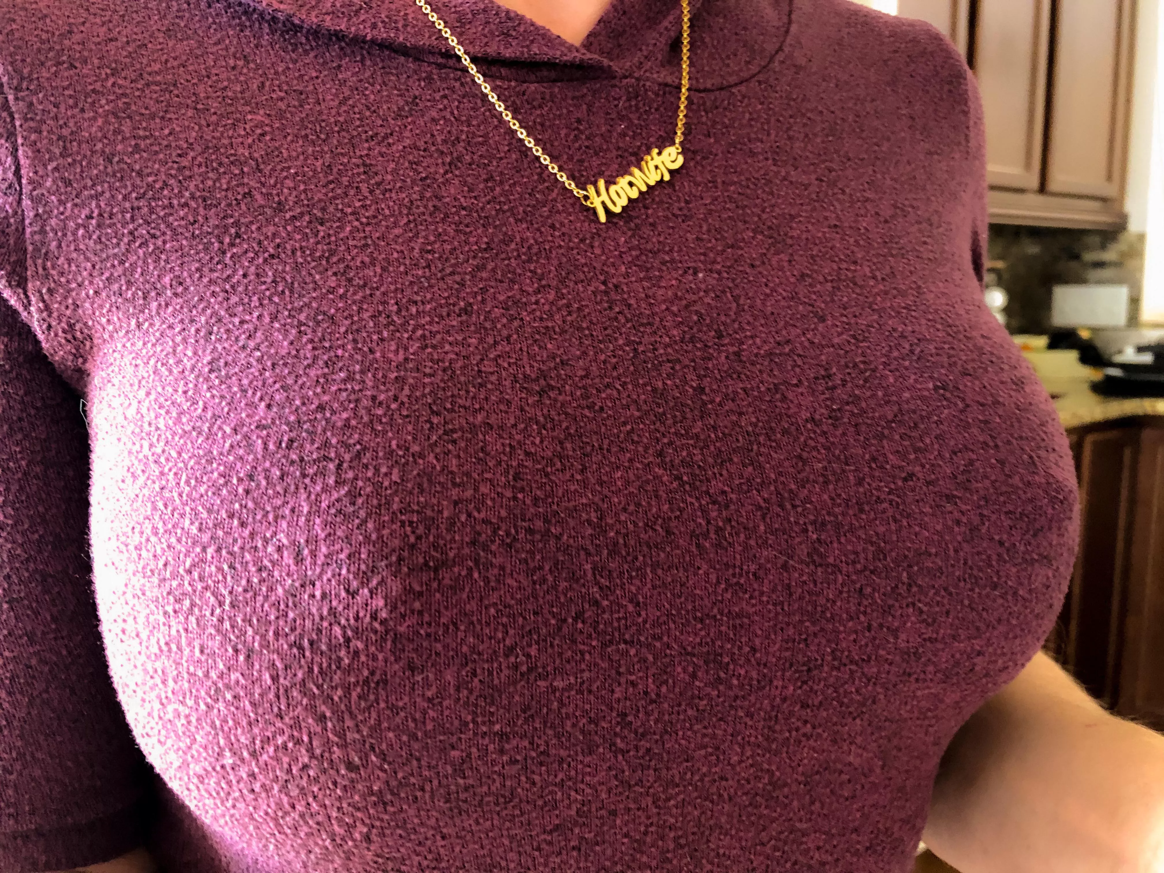 Where did you look first? Necklace or nipples (. )( .)