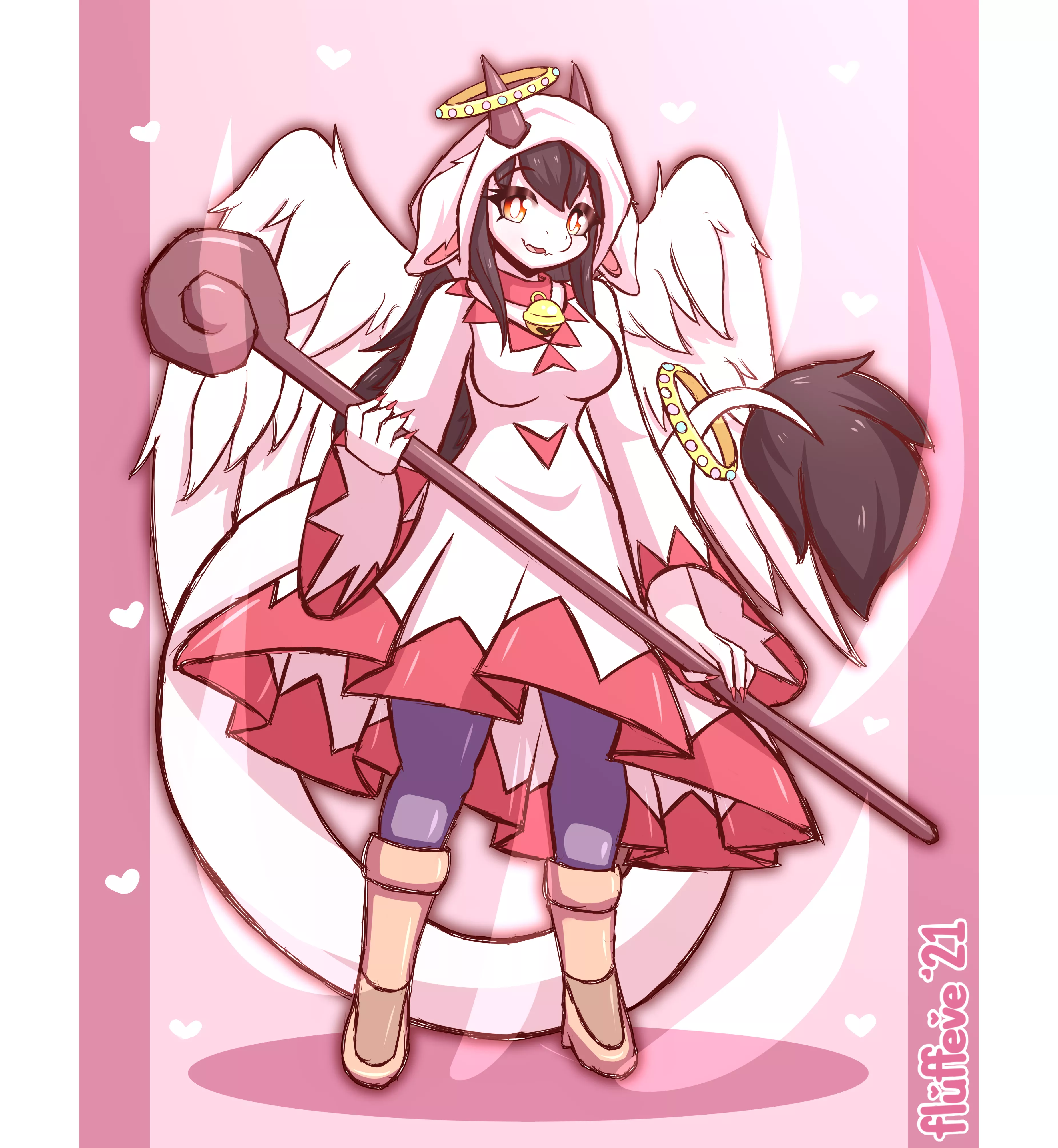 White Mage ✨ (Art by me: @fluffeve on Twitter)