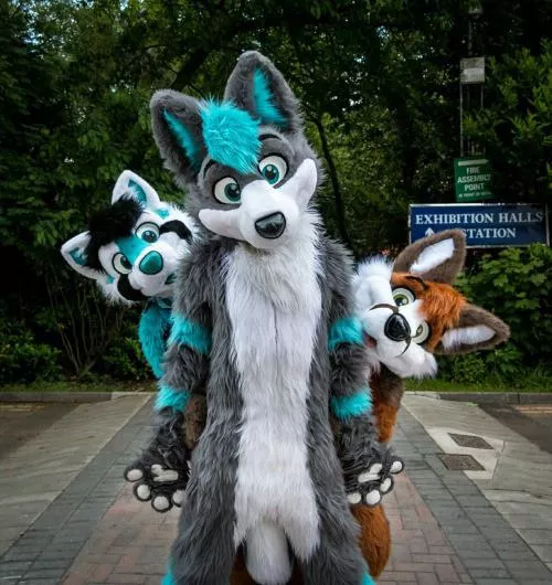 Who are the furries pictured here? The Wikimedia Commons states it was taken at a “private meet” in 2012.