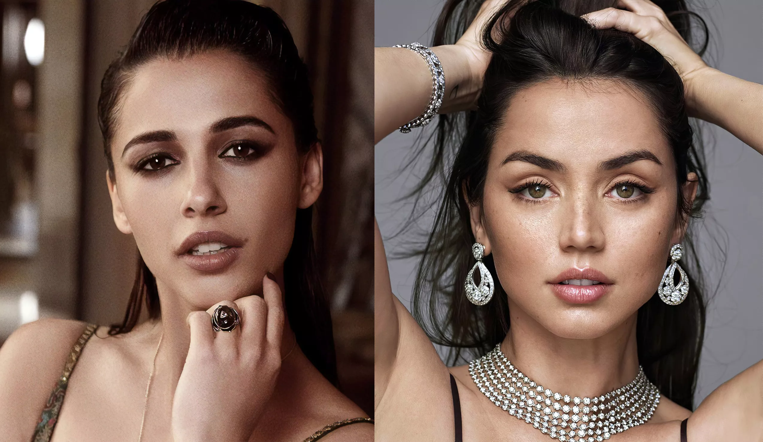 Who do you think has better blowjob skills? Choose your cocksucker: Naomi Scott or Ana de Armas?