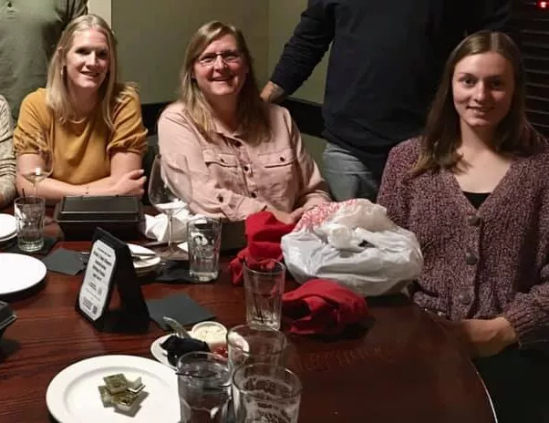 Who gets bent over the table and pounded while the other two watch, mom or one of the daughters?