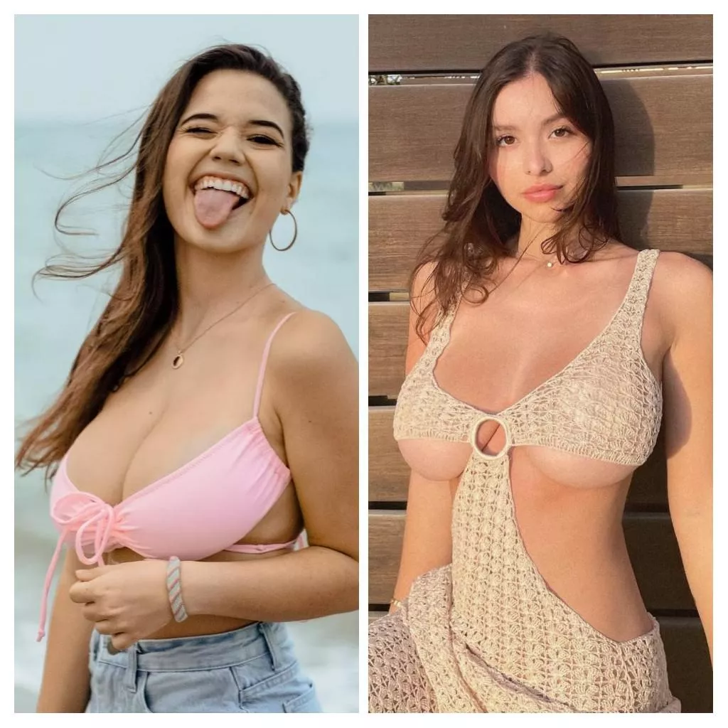 Who has bigger boobs? Sofia v Sophie