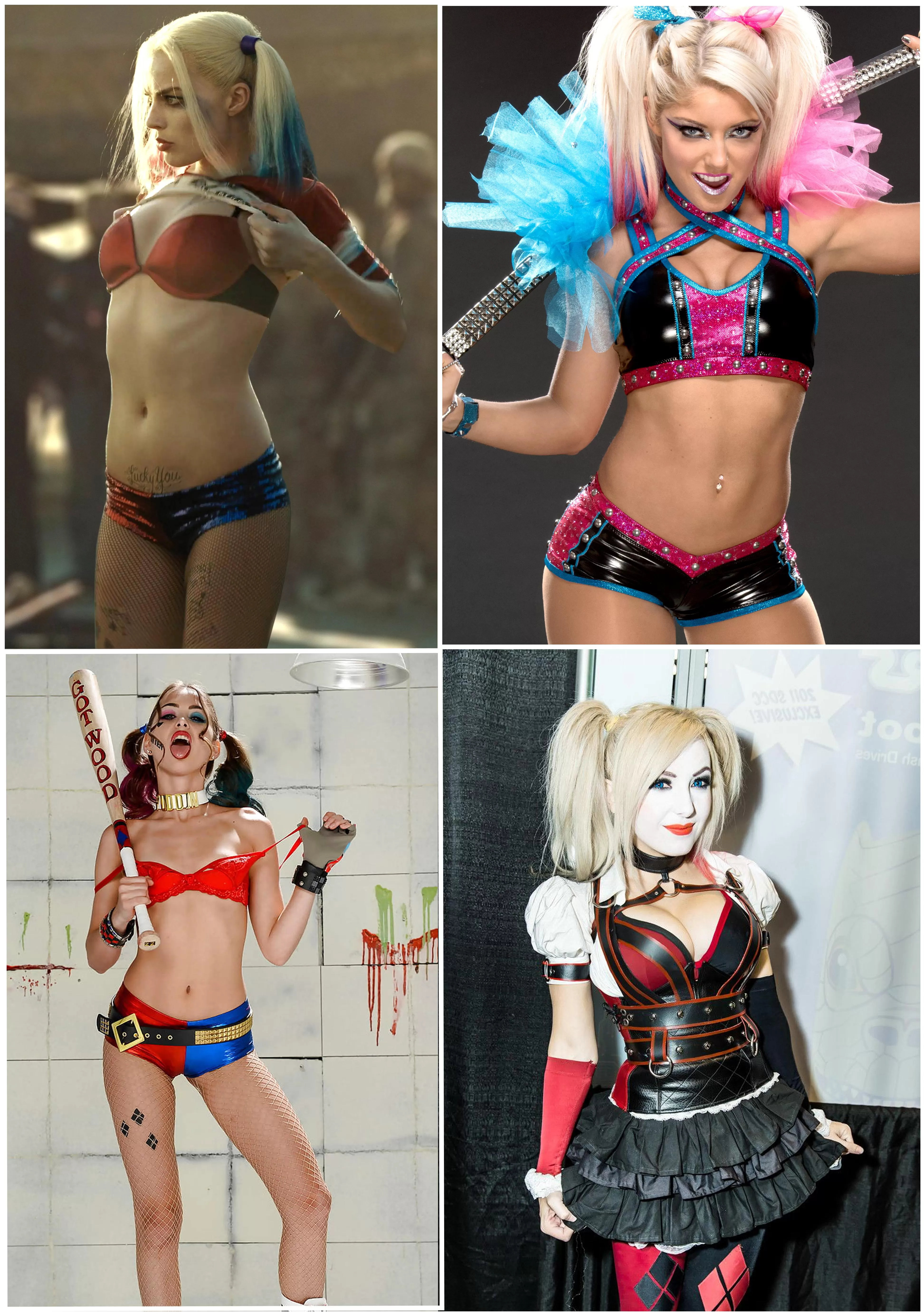 Who is your Harley? [Margot Robbie, Alexa Bliss, RÃ¬ley ReÃ­d, Jessica NÃ­gri