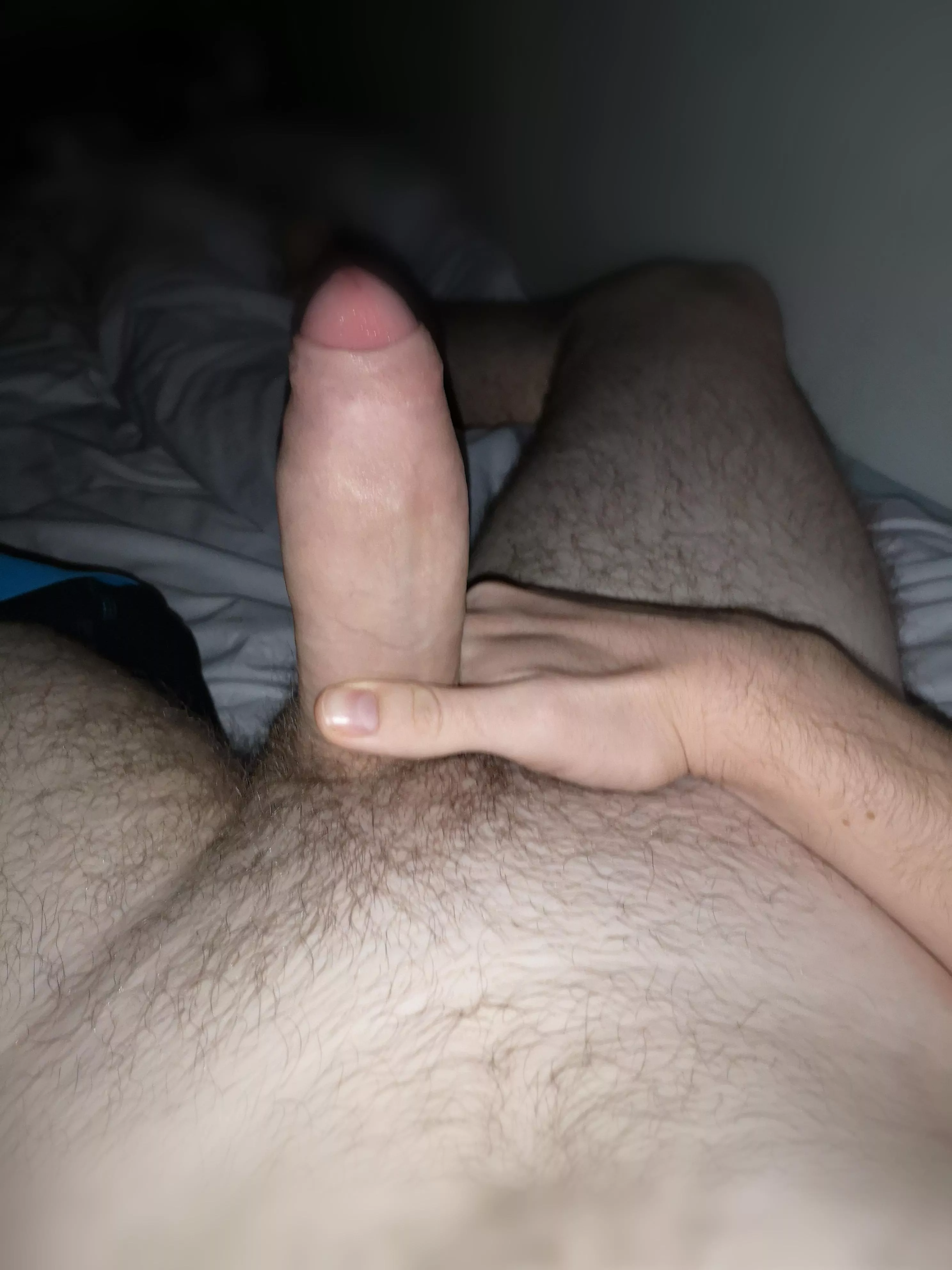 Who likes my thick uncut cock?