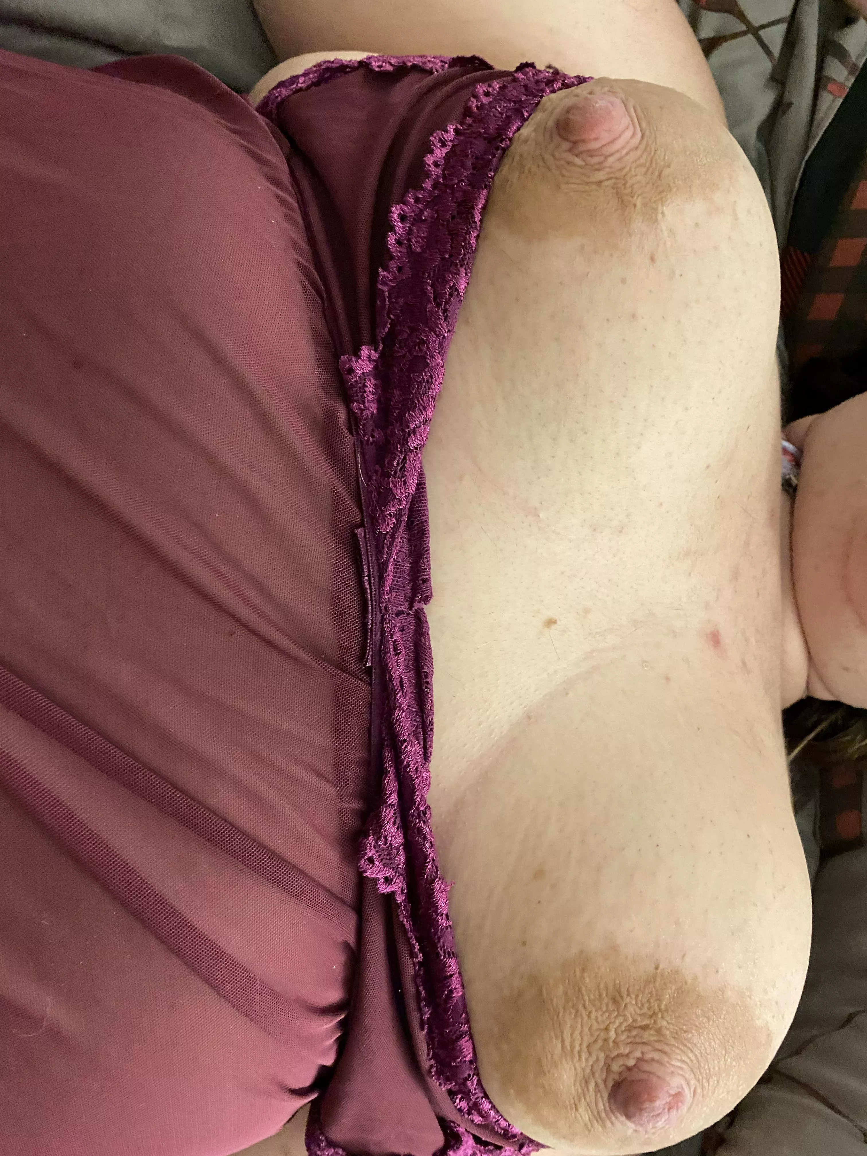 Who wants a turn with my wife’s tits?