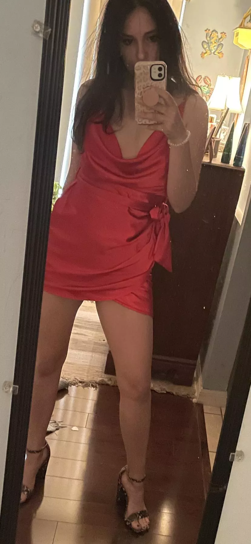 Who wants to rip this dress off and have their way with her?