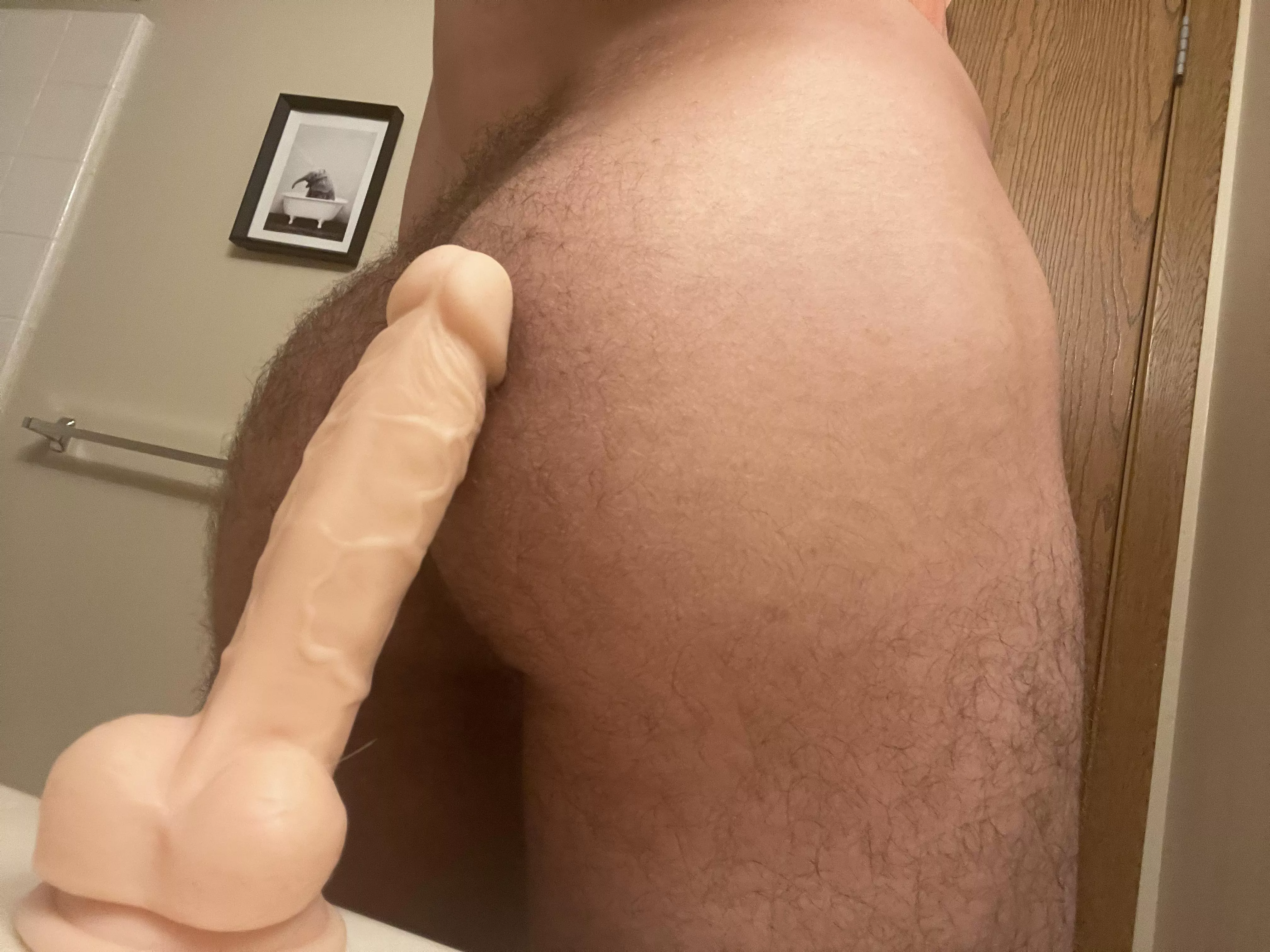 Who wants to see my tight ass fuck this dildo? ðŸ˜‹