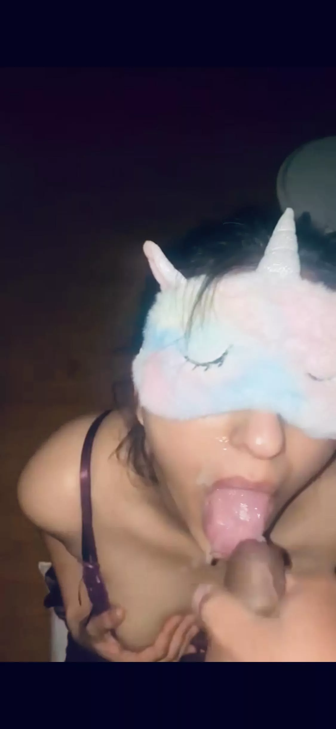 Who wants to unload next on Wifey’s face? She loves sucking strangers off while blindfolded.