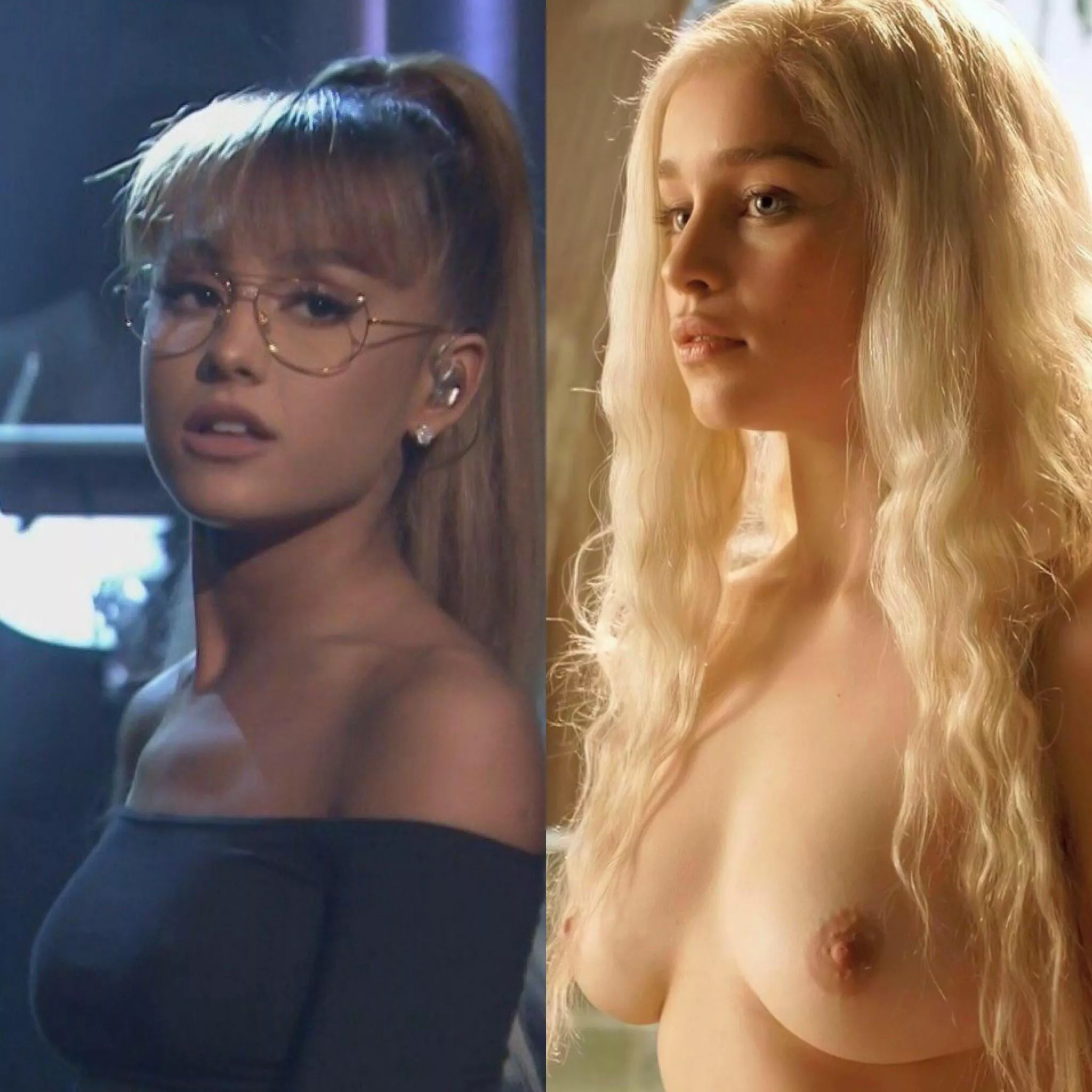 Who would give a better blowjob? Emilia Clarke or Ariana Grande