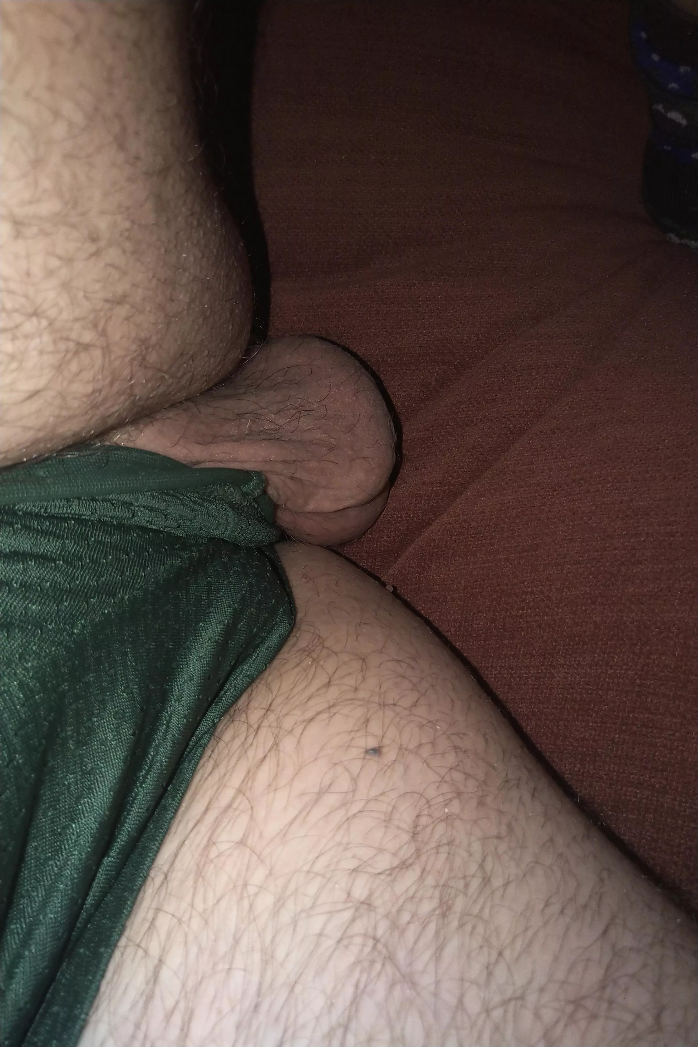 Who would like to play with my balls while we watch some tv?