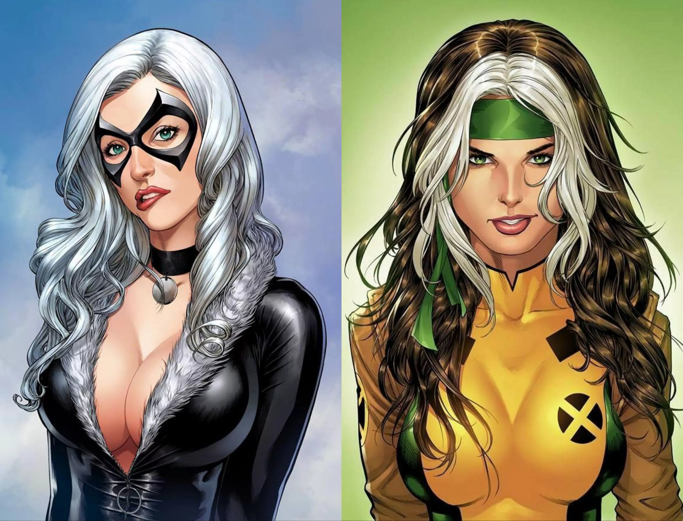 Who's sexier Black Cat or Rogue? (Mike S. Miller) [Marvel]