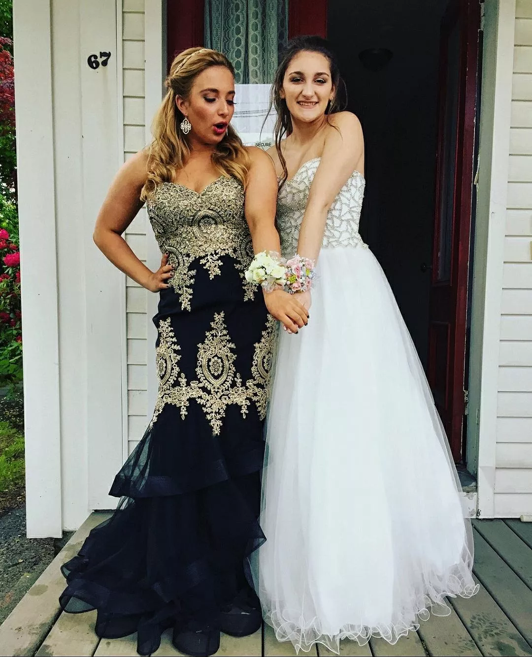 Who's the prettier prom date? Upvote if you would grind on us