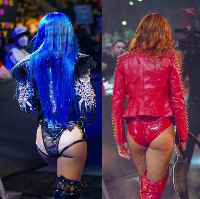 Whose ass do you prefer? And why Sasha Banks or Becky Lynch