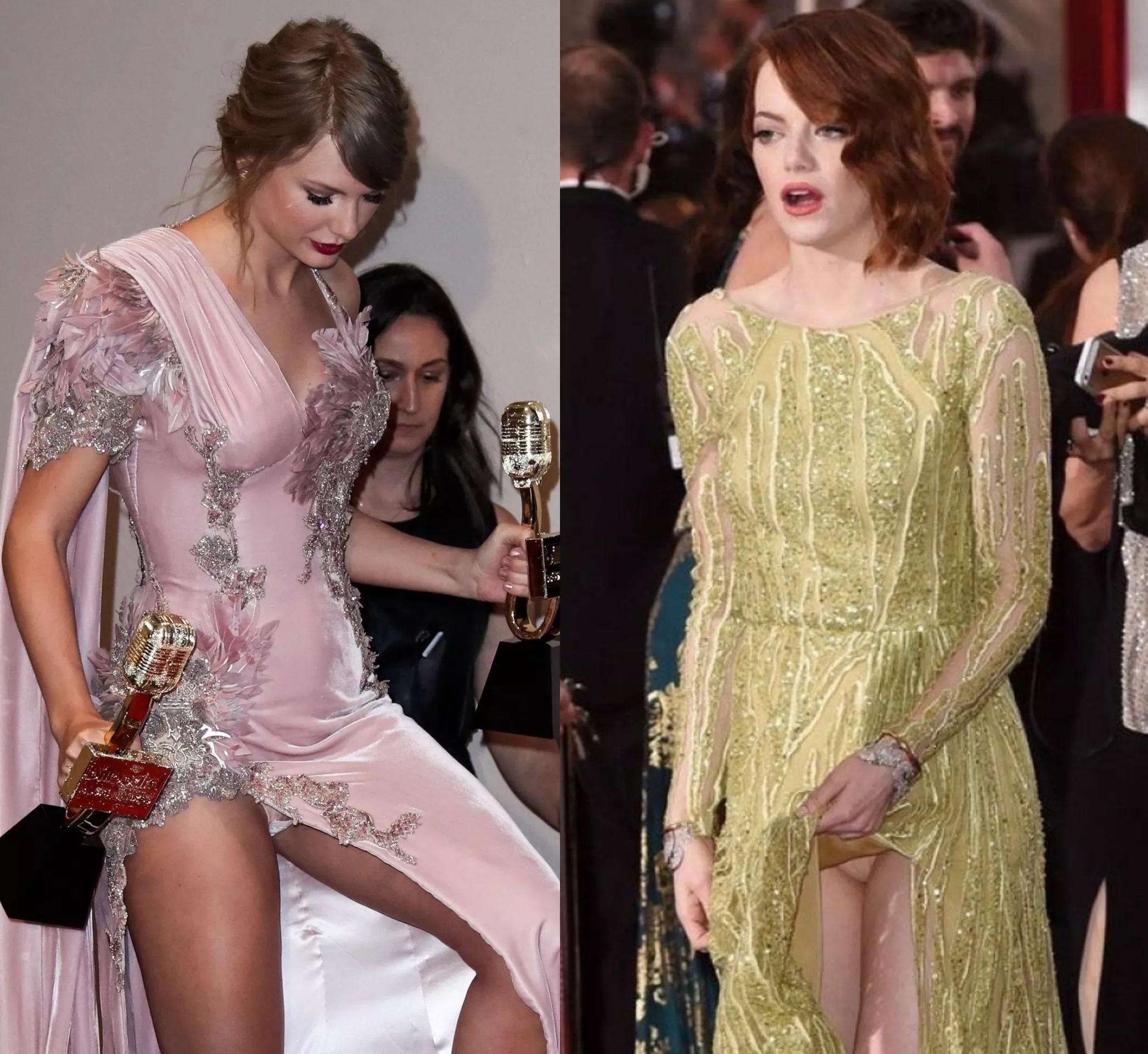 Whose pussy would you sniff and lick: Taylor Swift vs Emma Stone