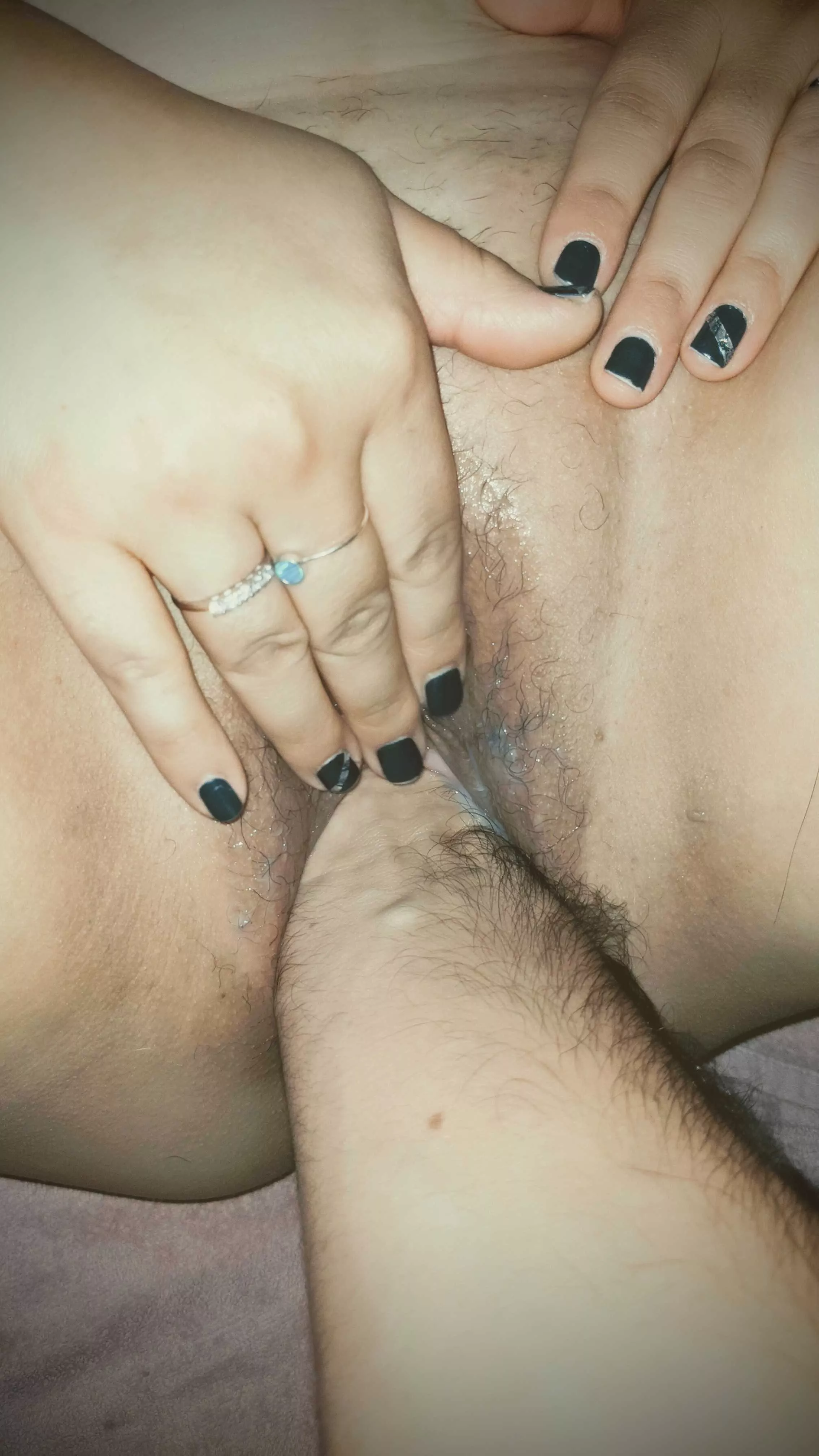 Wife just loves that full feeling of being fisted