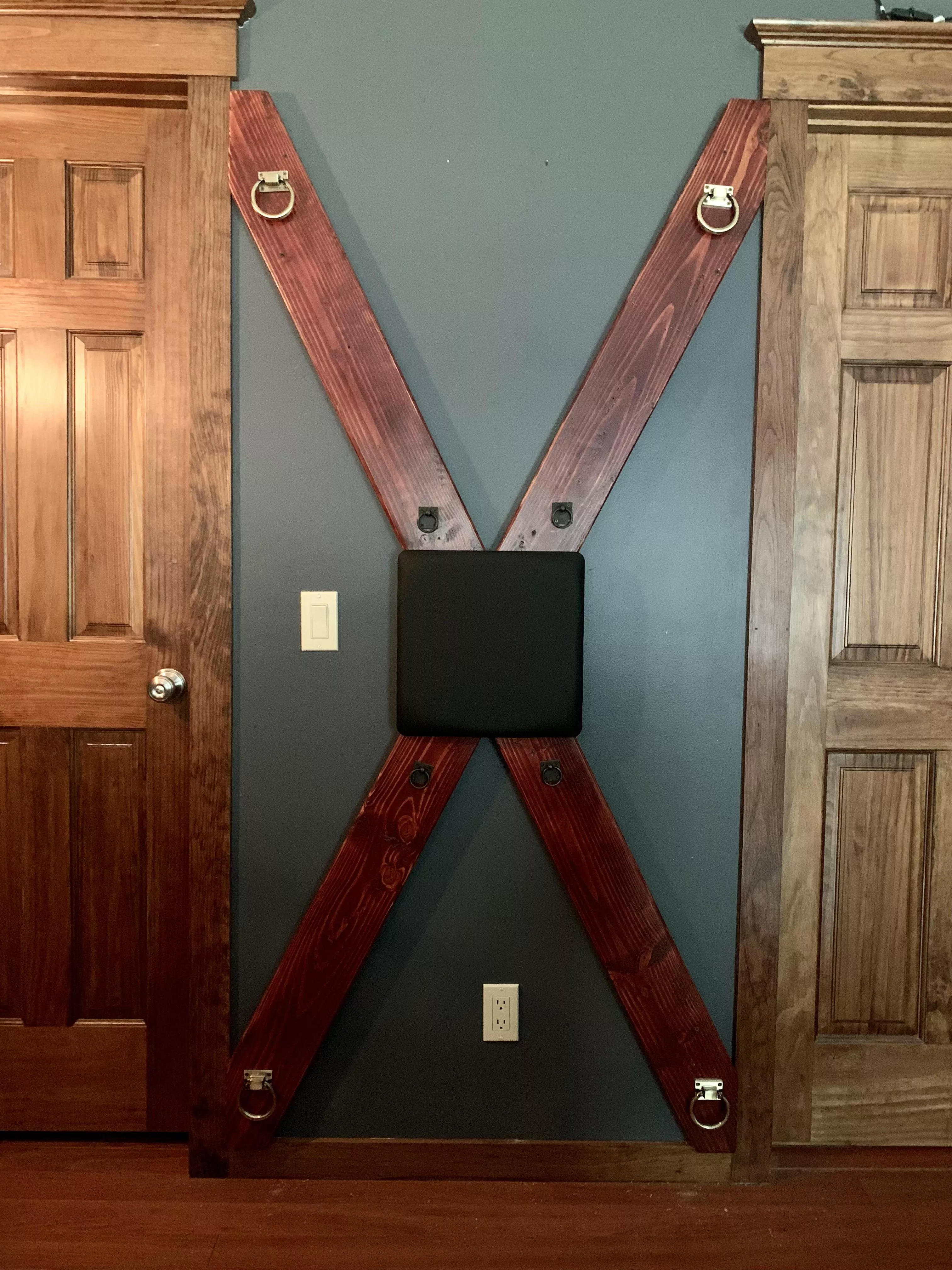 Wife requested I make this. St. Andrews Cross.