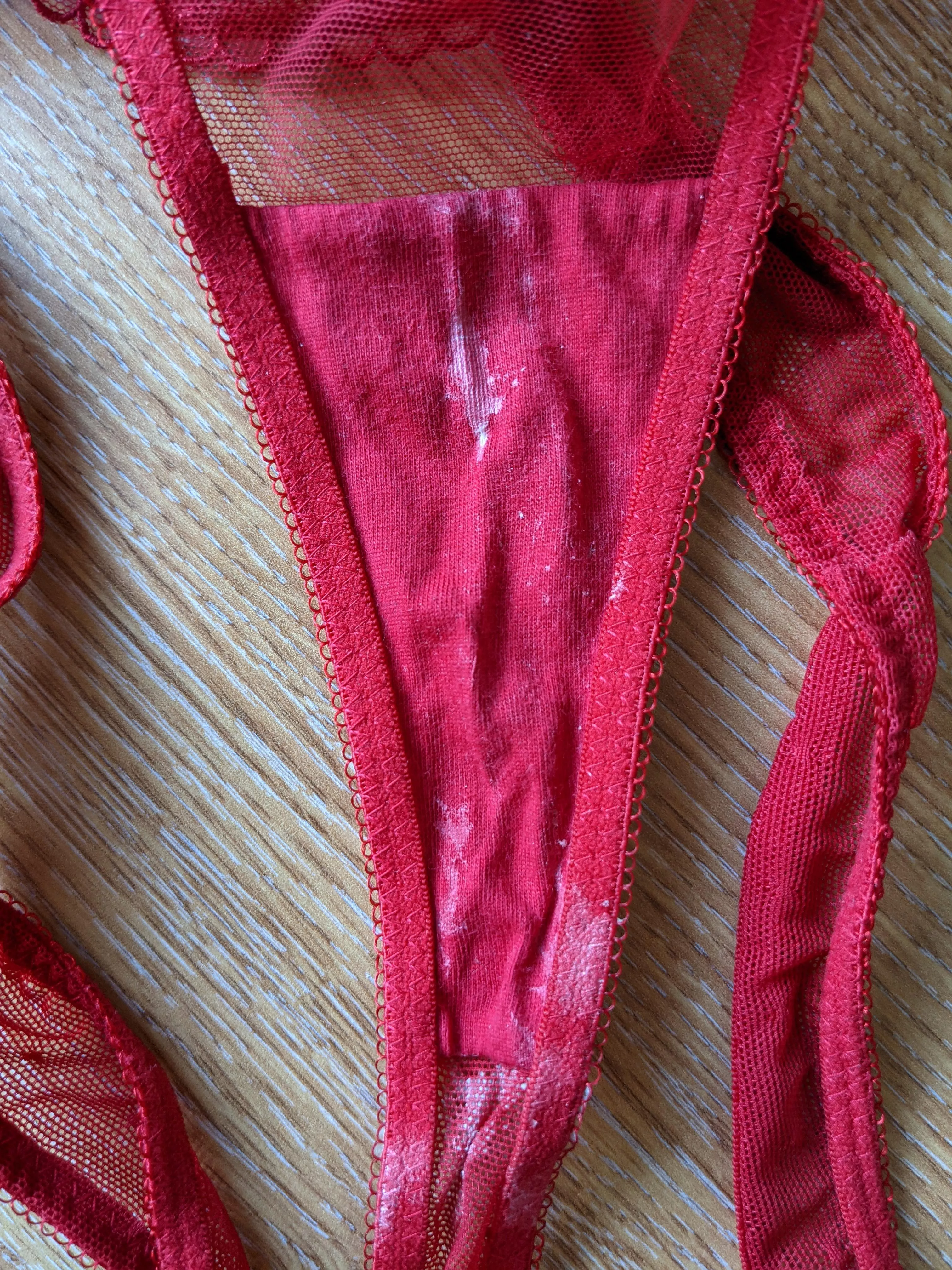 Wife's dirty thongs, tasted devine