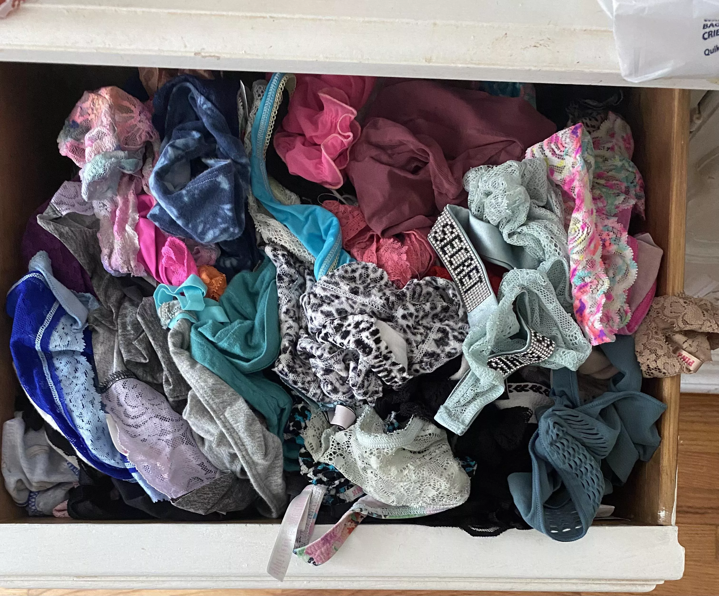 Wife’s panty drawer