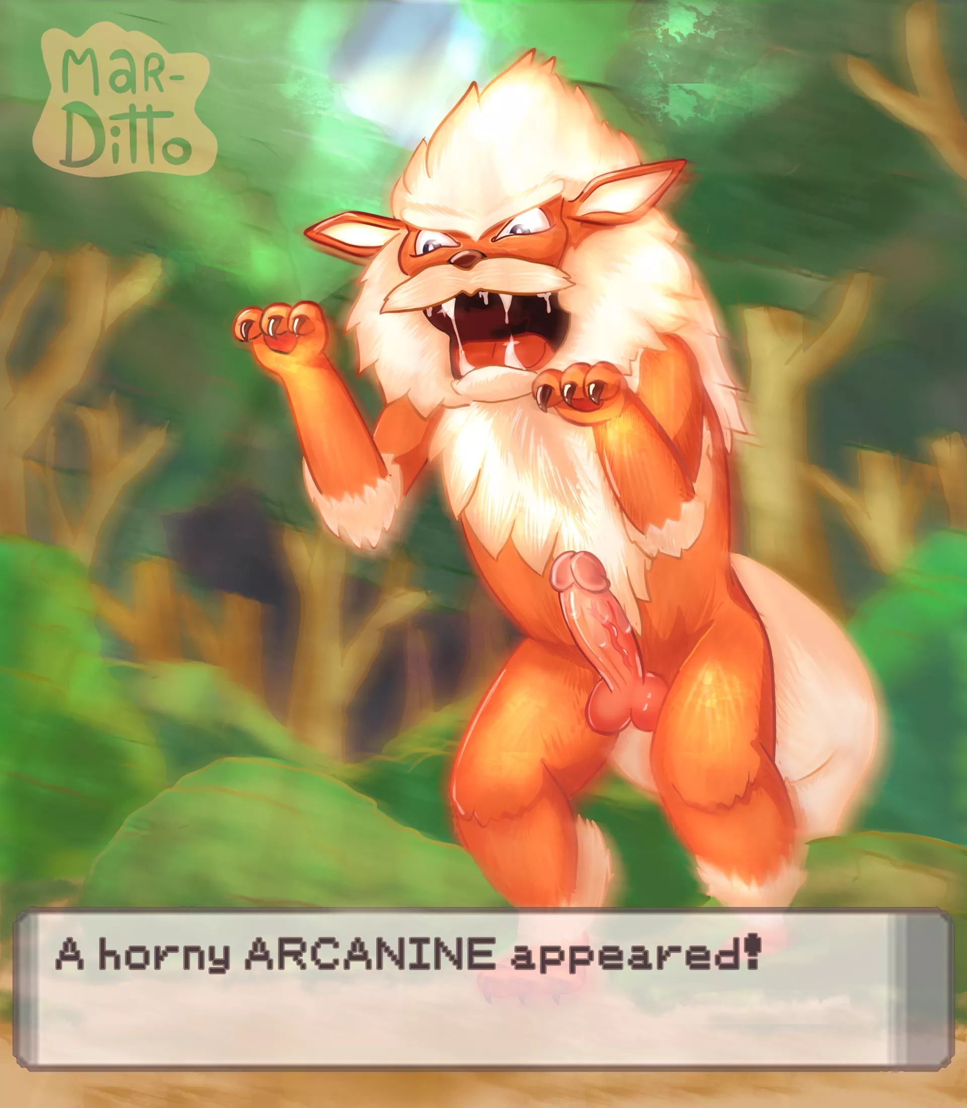 Wild Arcanine (MarDitto)