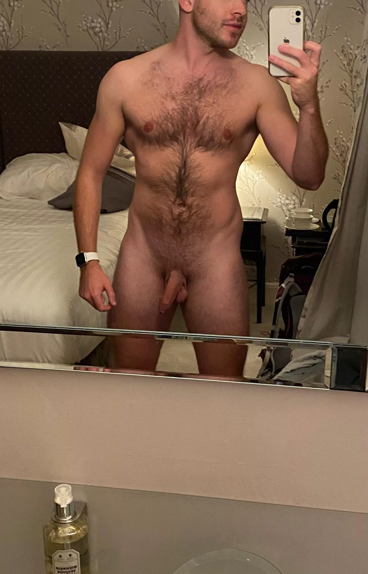 Will you touch my chest whilst we play in my hotel room?