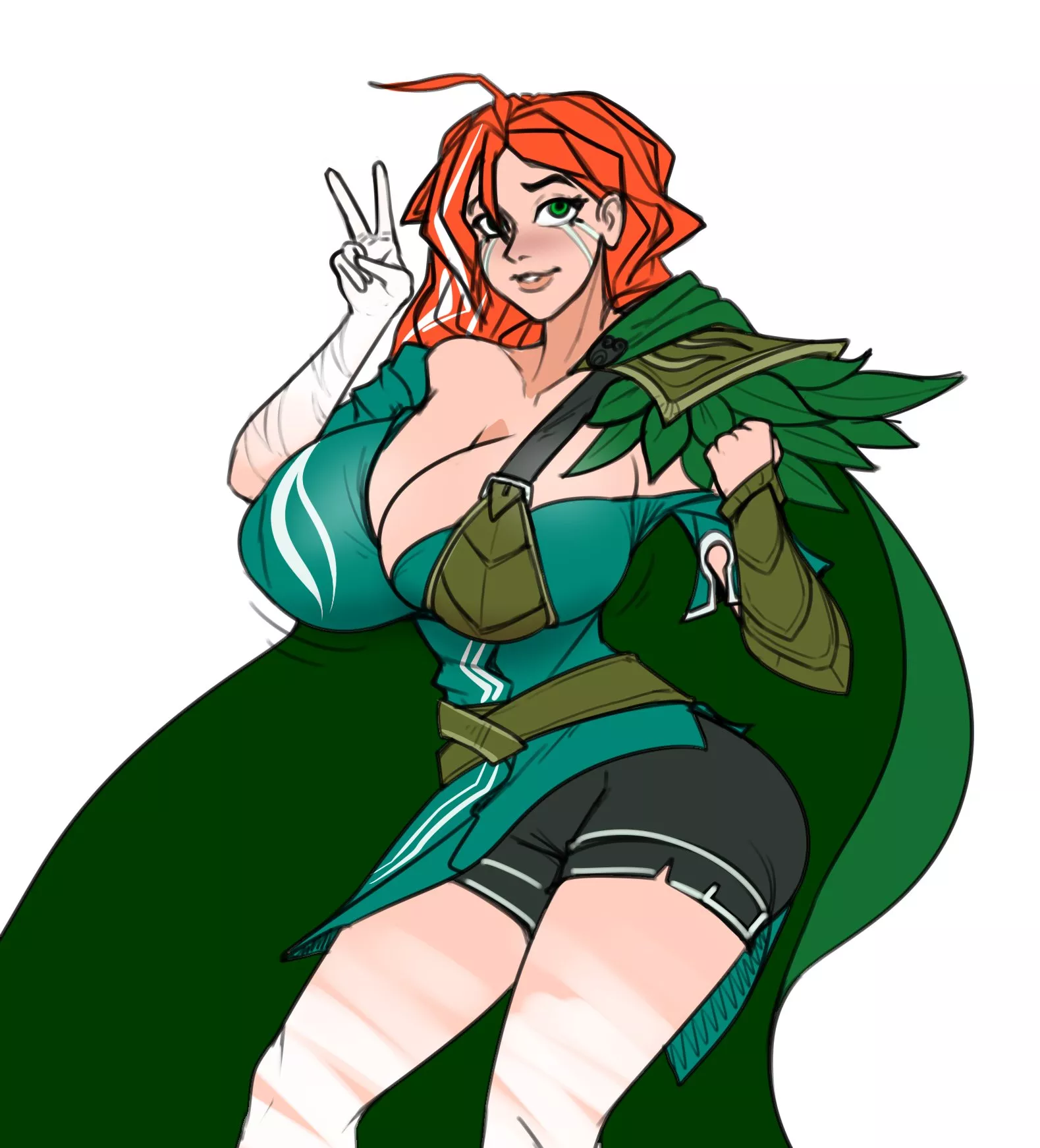 Windranger's new model gave her quite the upgrade (Lewdreaper)