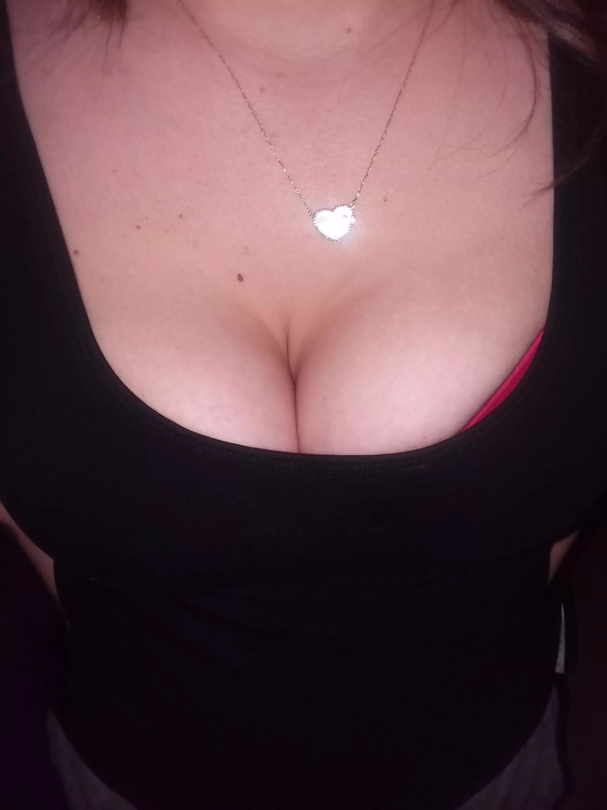 Work (From Home) Cleavage