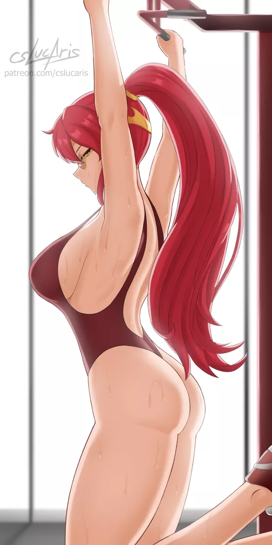 Workout Pyrrha (Cslucaris) [RWBY]