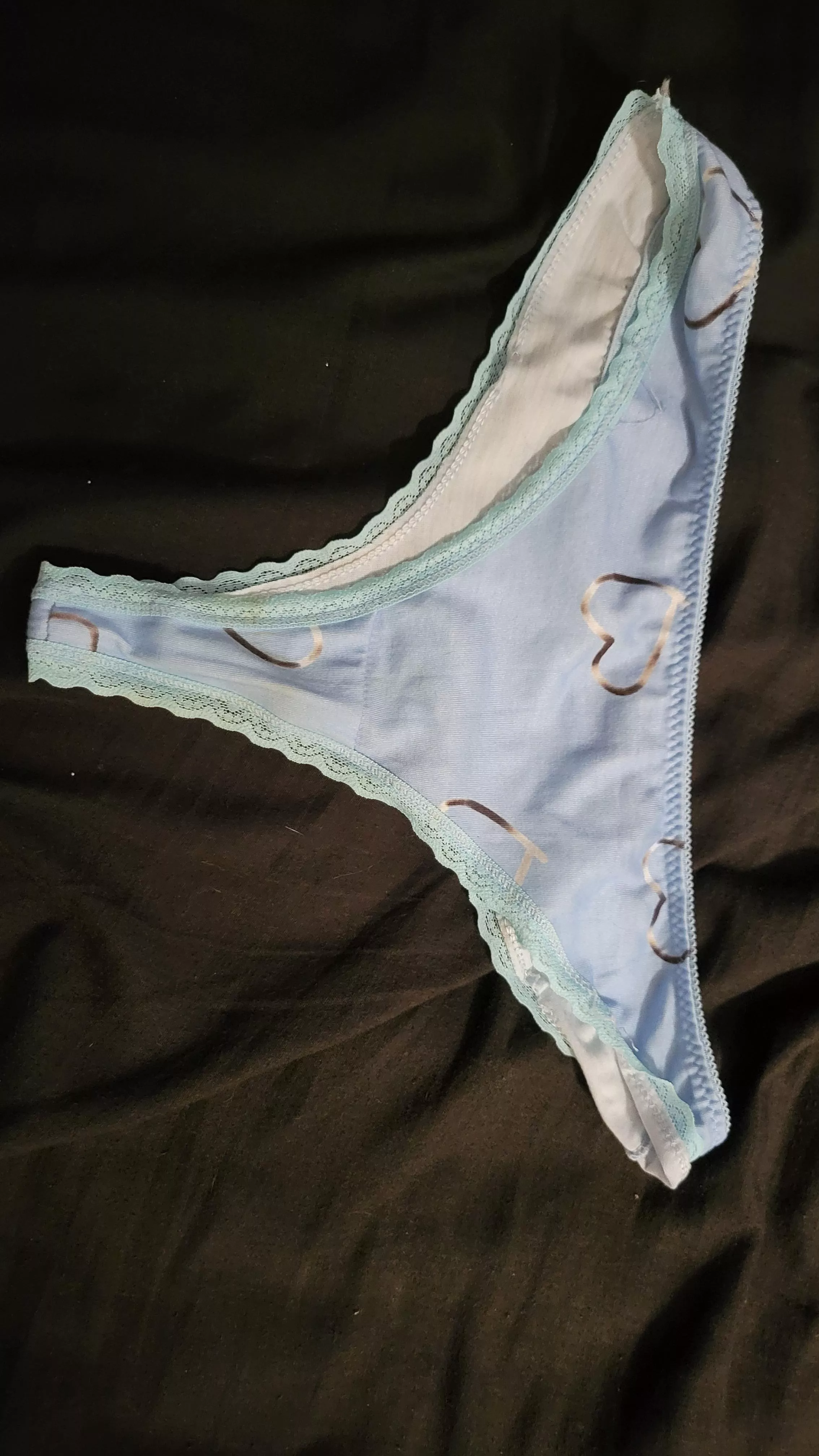 worn for 24 hours and heavy sex. (No male fluids) $30 for immediate ship out. Original buyer ghosted after photo proof was sent out. I can send photo proof of cum facial with underwear in photo.