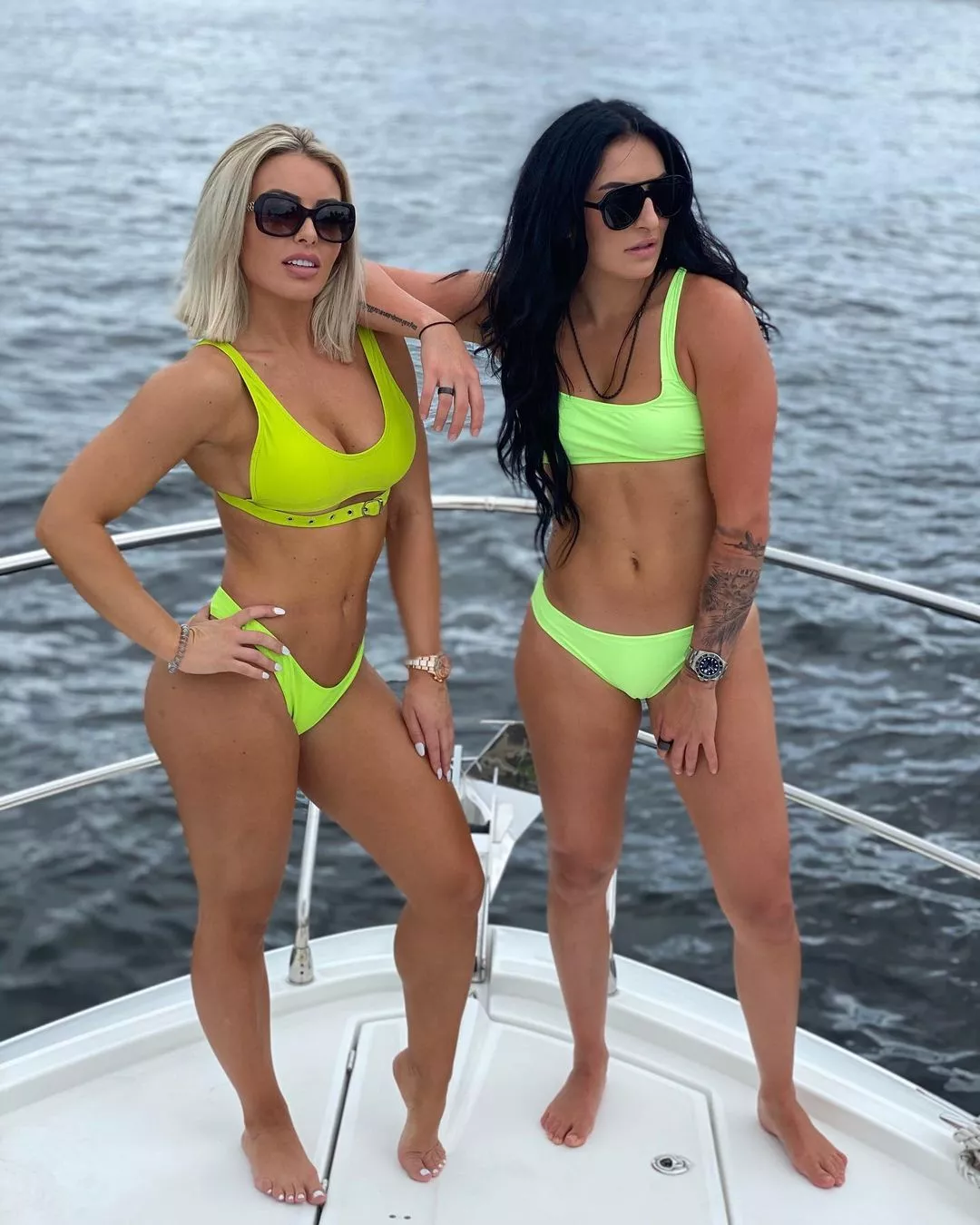 Would be so hot to see these two rubbing their pussies together